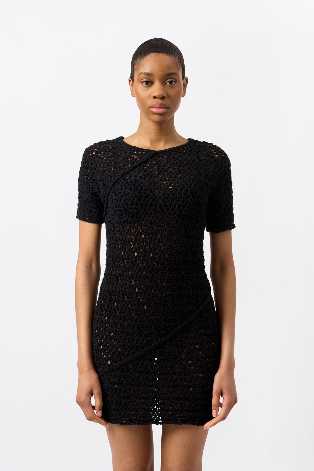 Toteme Crochet Knitted Twist Top - Bessette