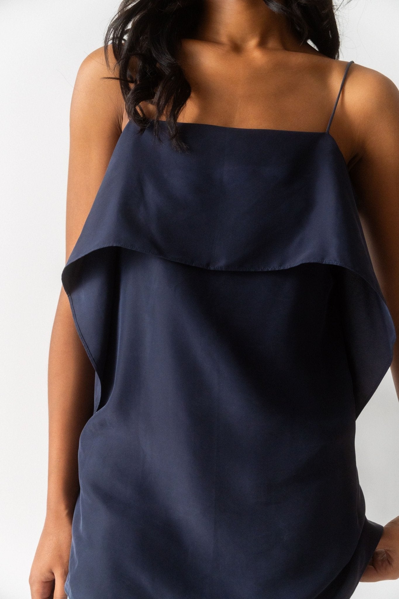 Toteme Draped Silk Cami - Bessette