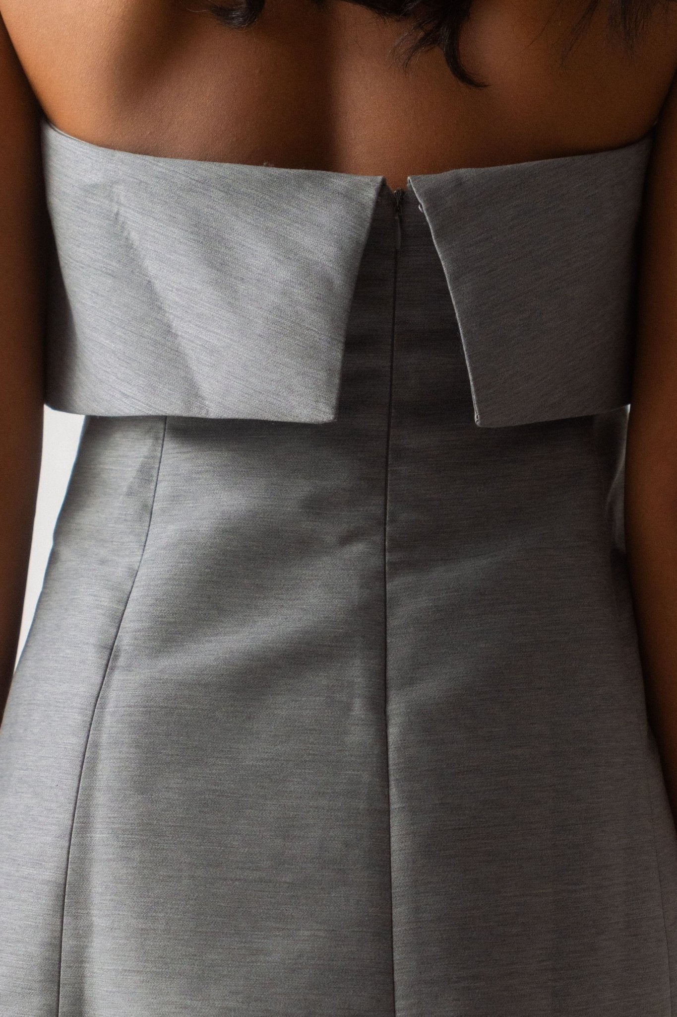 Toteme Foldover Evening Top - Bessette
