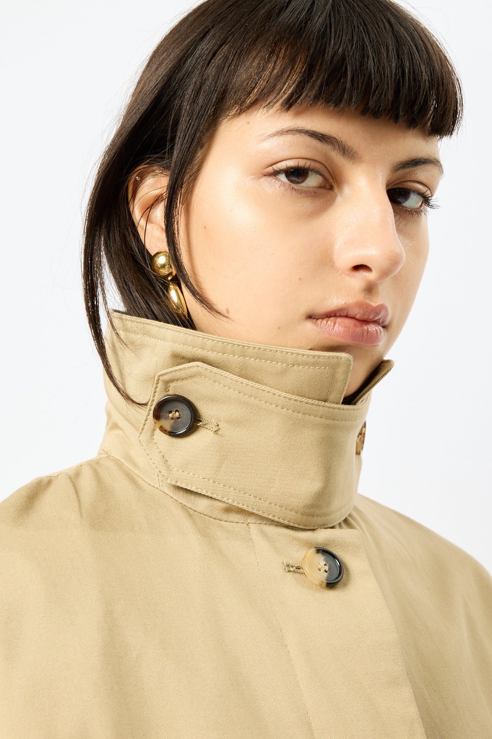 Toteme Oversized Gabardine Car Coat - Bessette