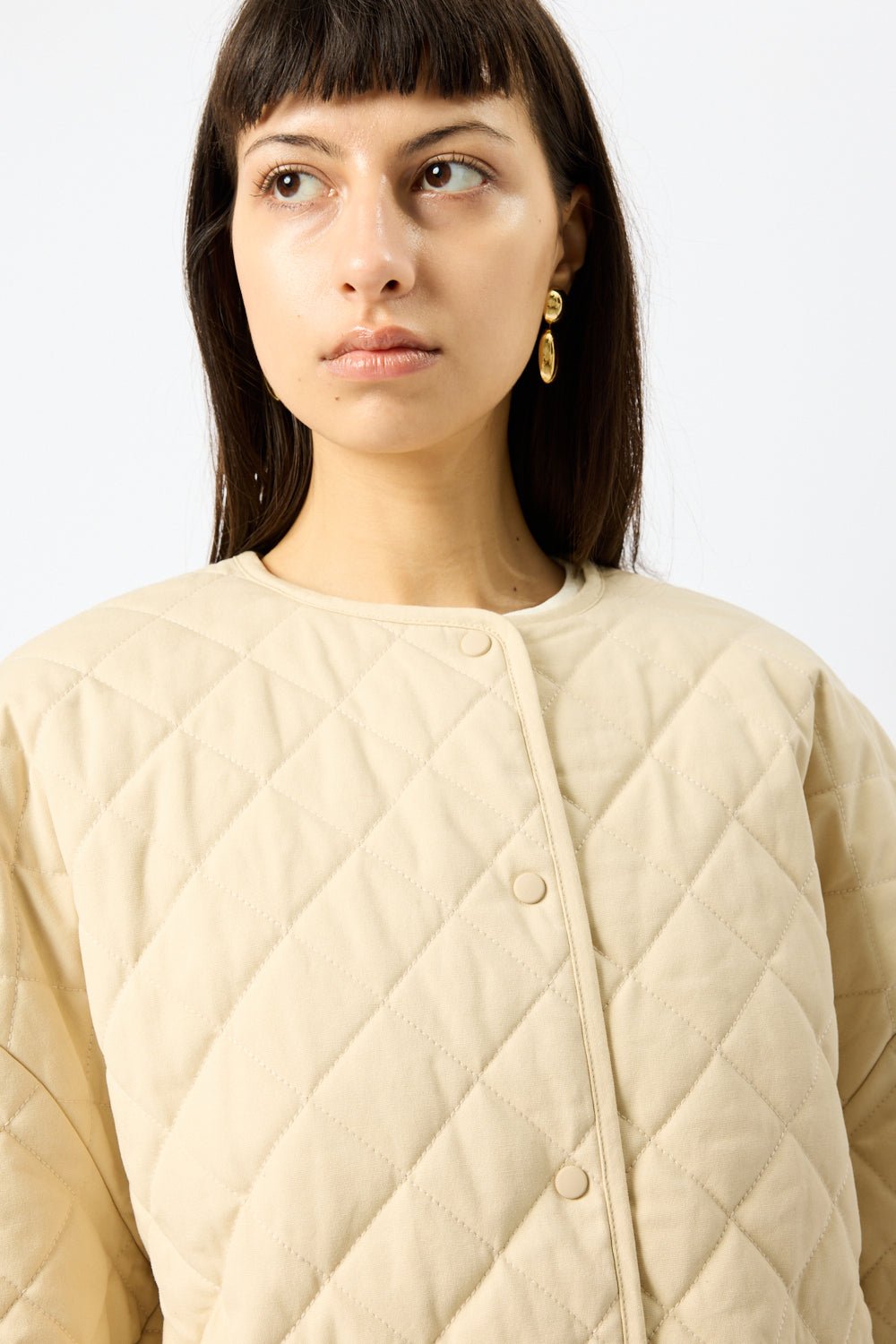 Toteme Quilted Cotton Canvas Jacket - Bessette