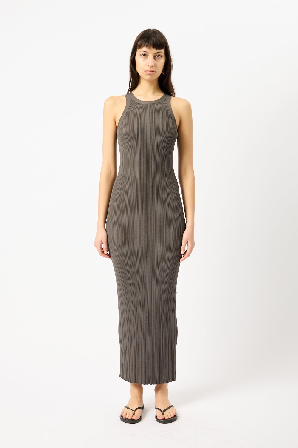 Toteme Seamless Rib Tank Dress - Bessette