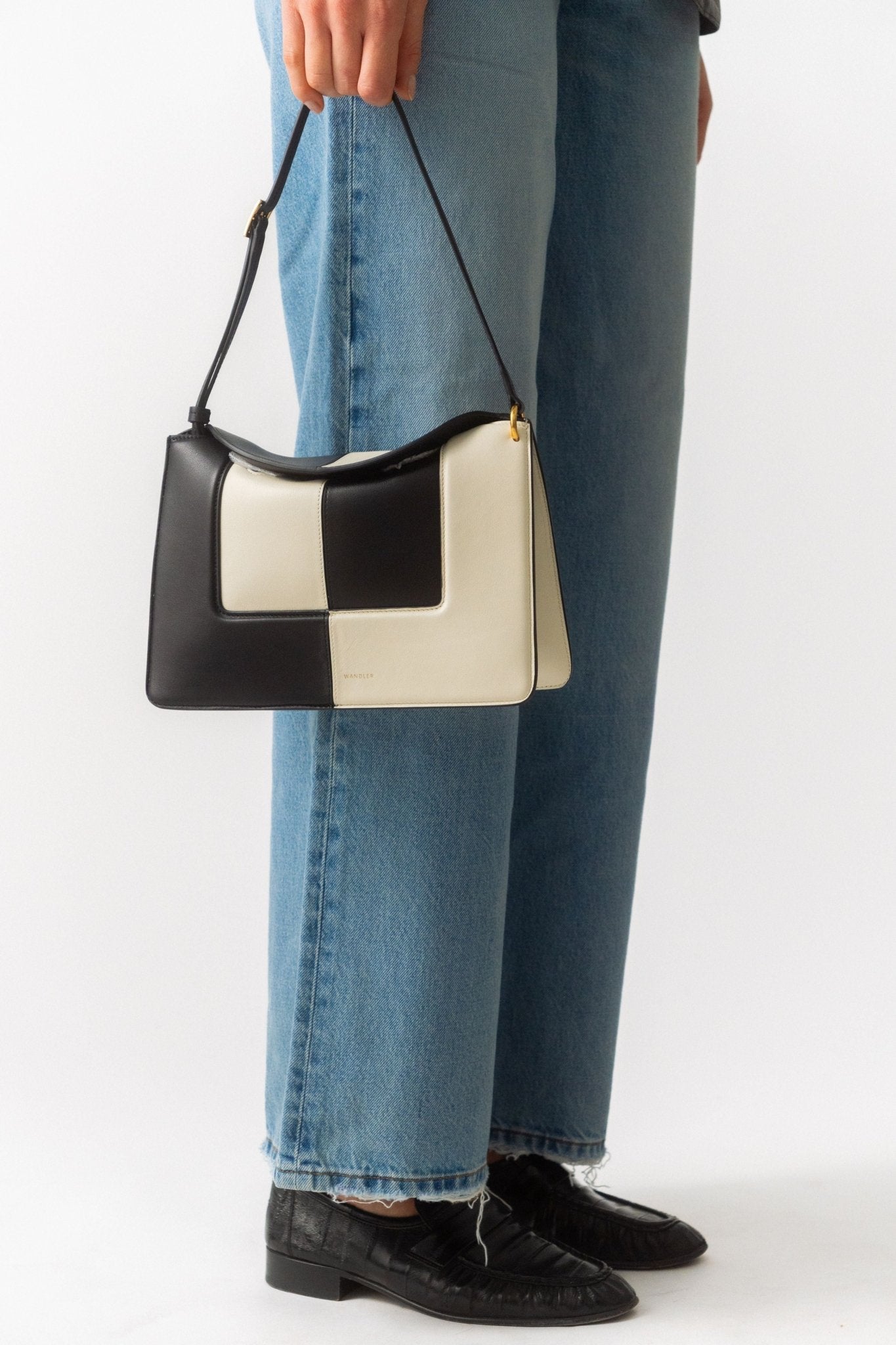 Wandler Penelope Bag Black / White - Bessette