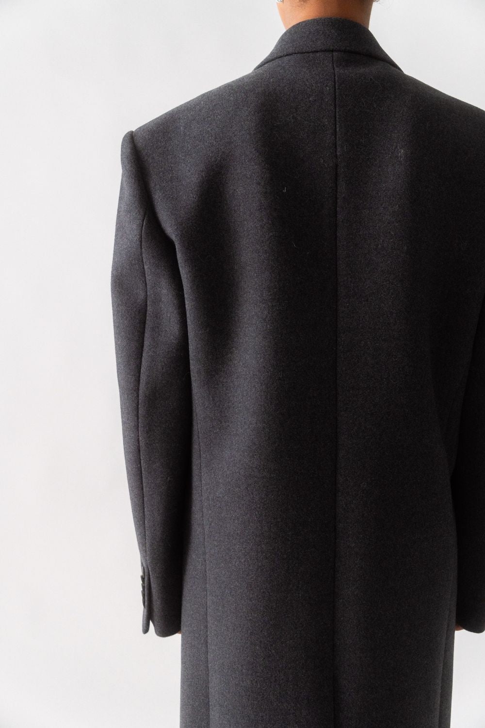 Wardrobe.NYC Single Breasted Coat - Bessette