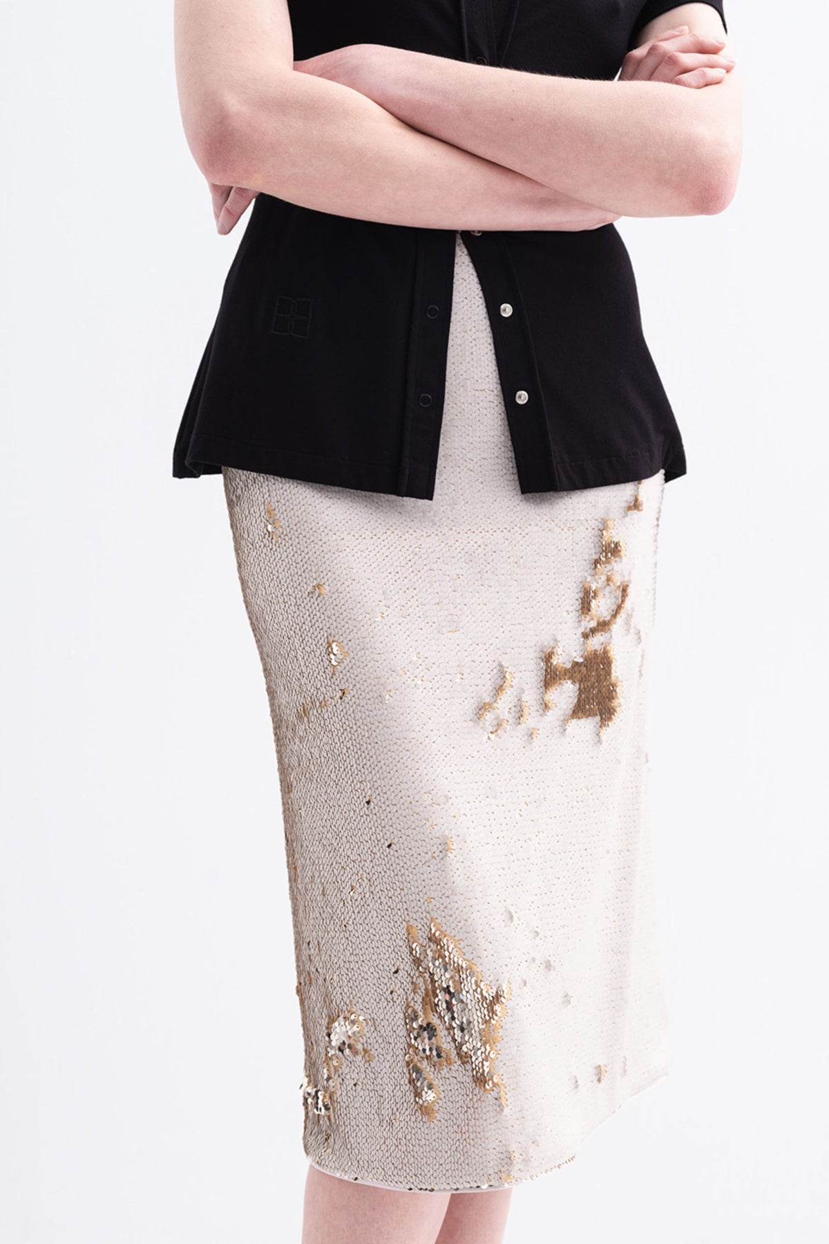 T BLOUSE (black) - Bessette
