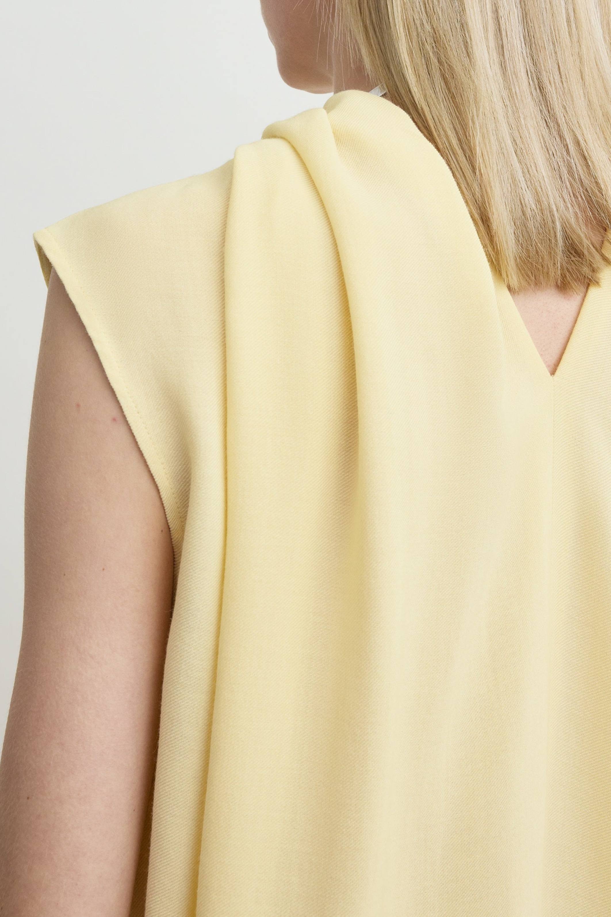 Cocoon cape blouse