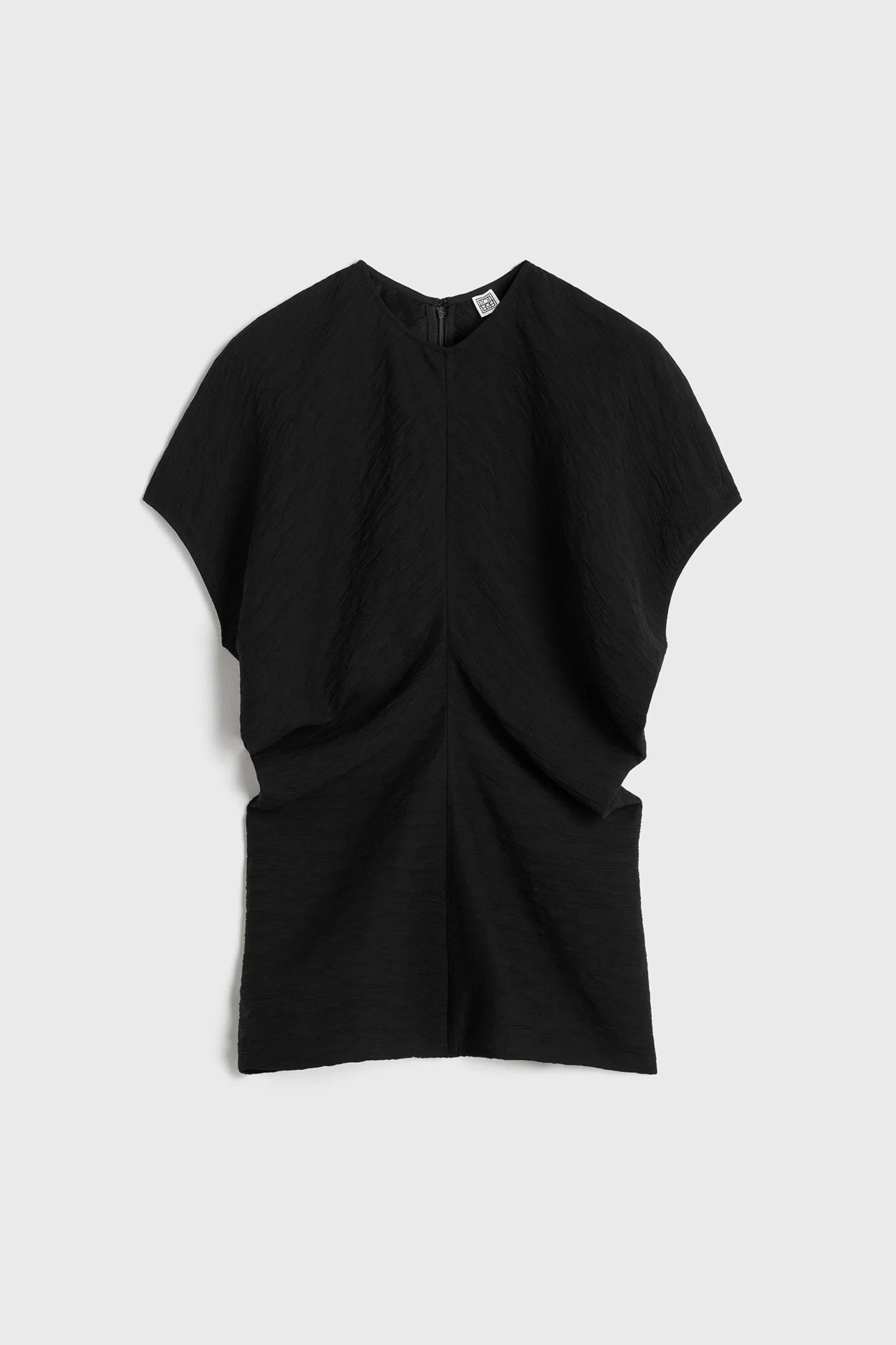 Slouch waist top black