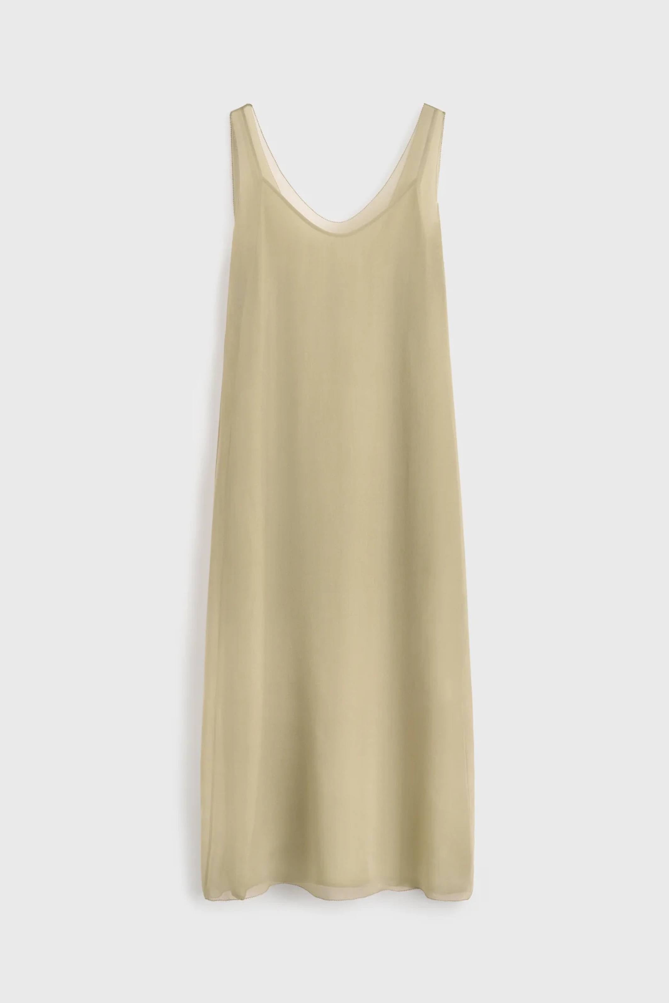 Chiffon slip dress