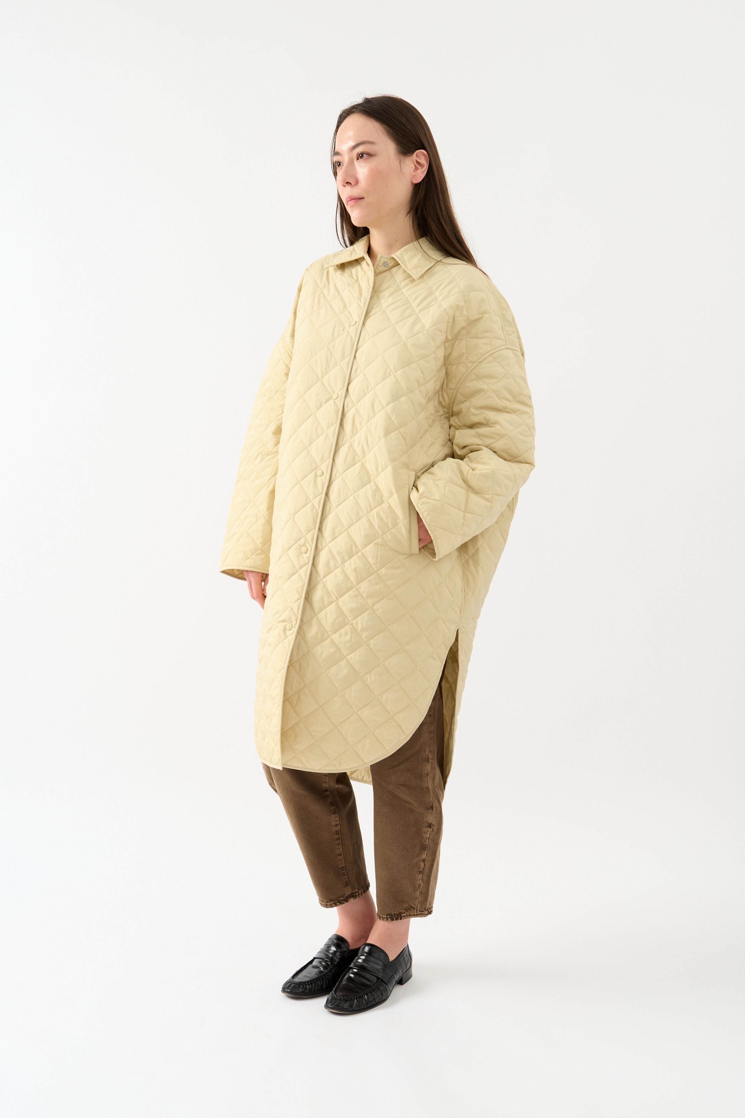 Toteme Quilted Cocoon Coat - Bessette