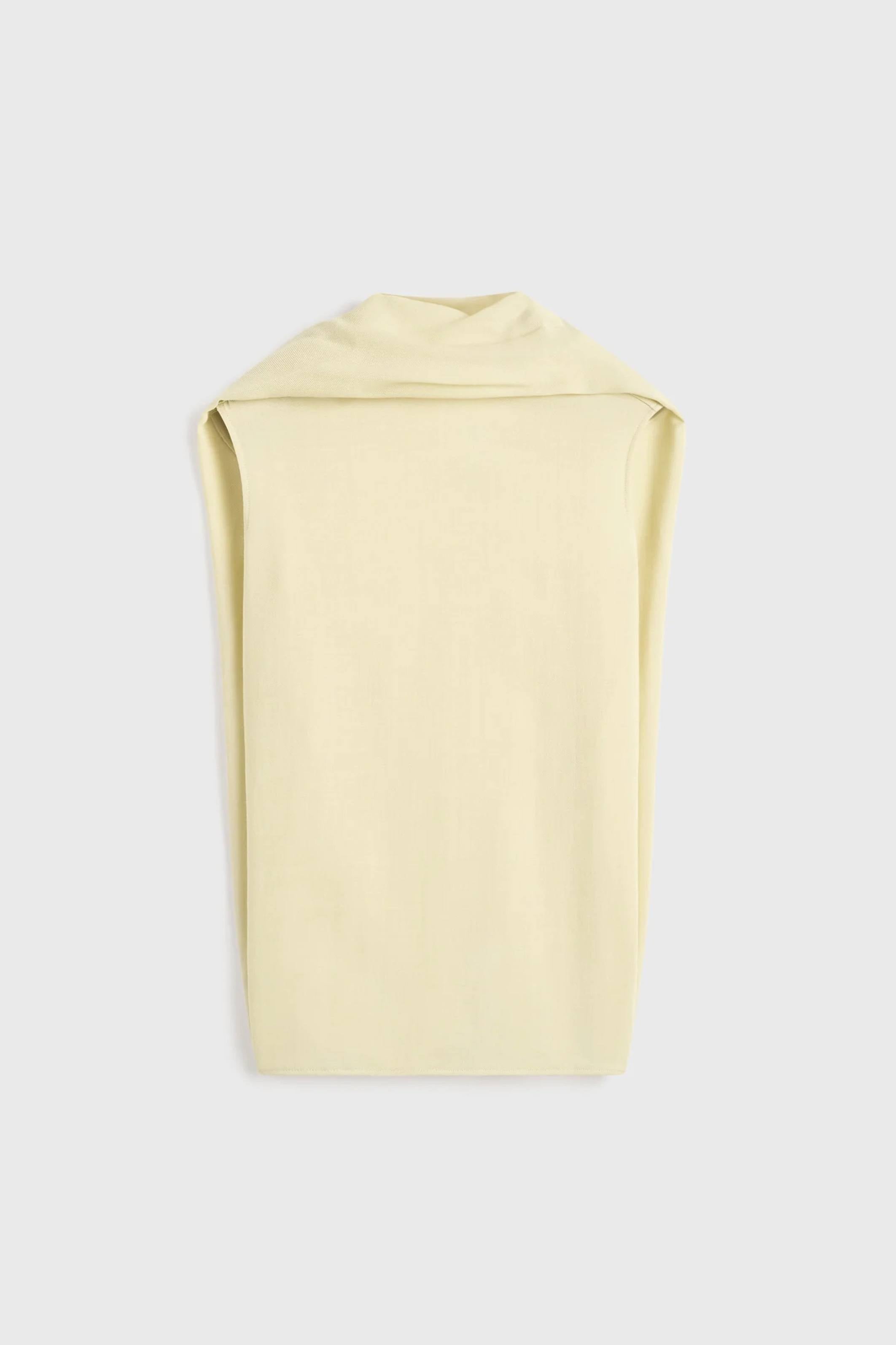 Cocoon cape blouse