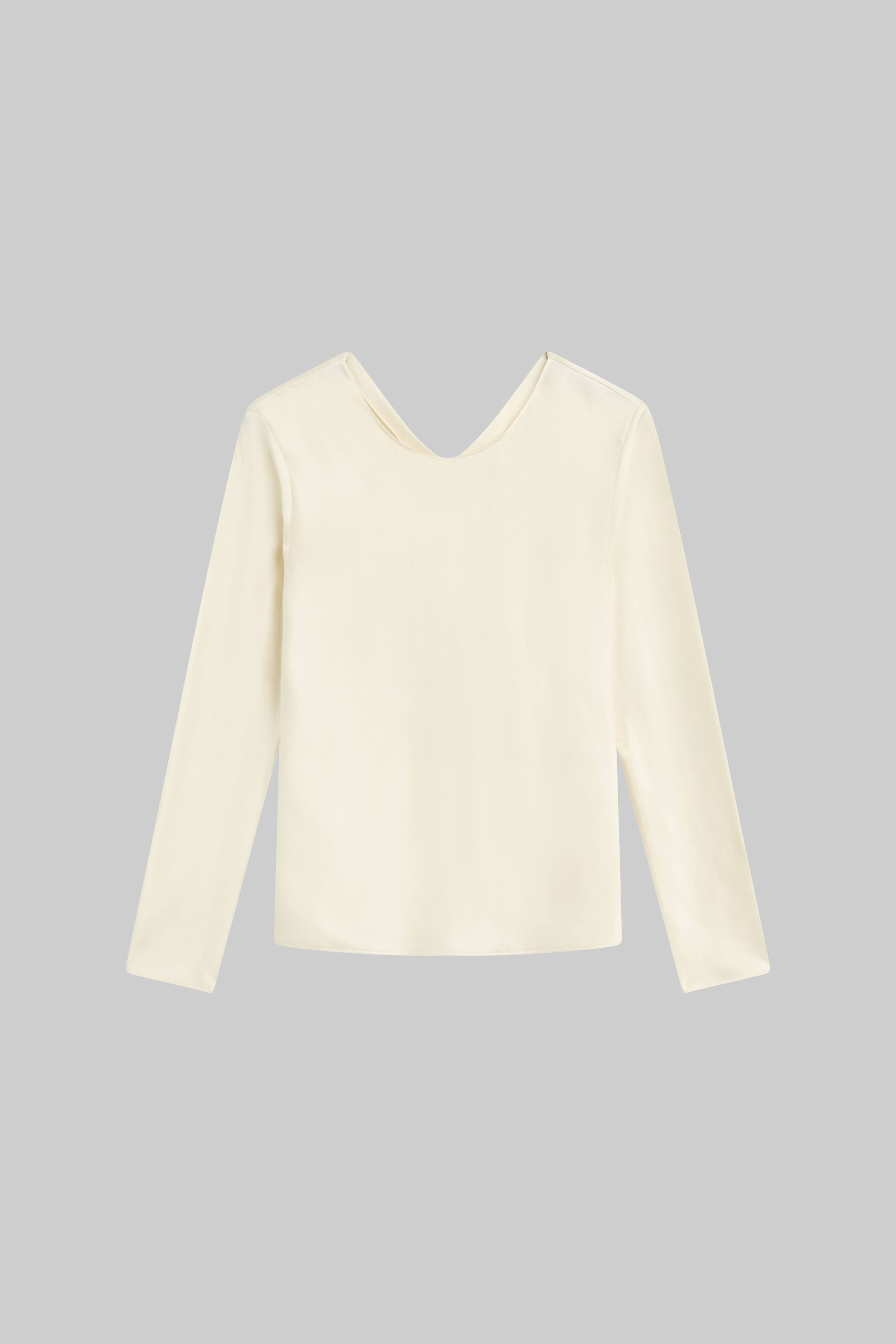 Barb lace low back top - Bessette