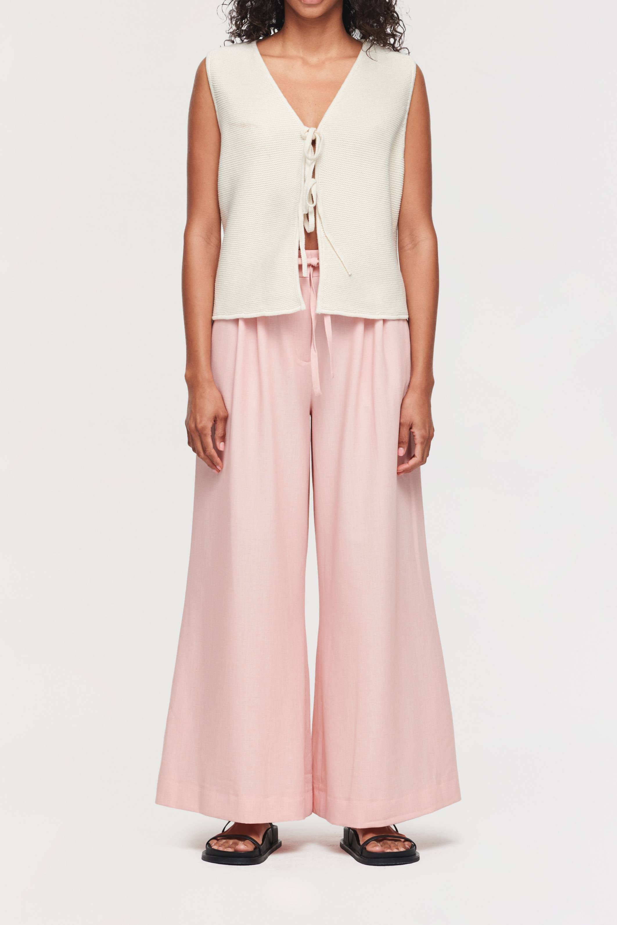 Aligne Serene extra wide leg trousers - Bessette