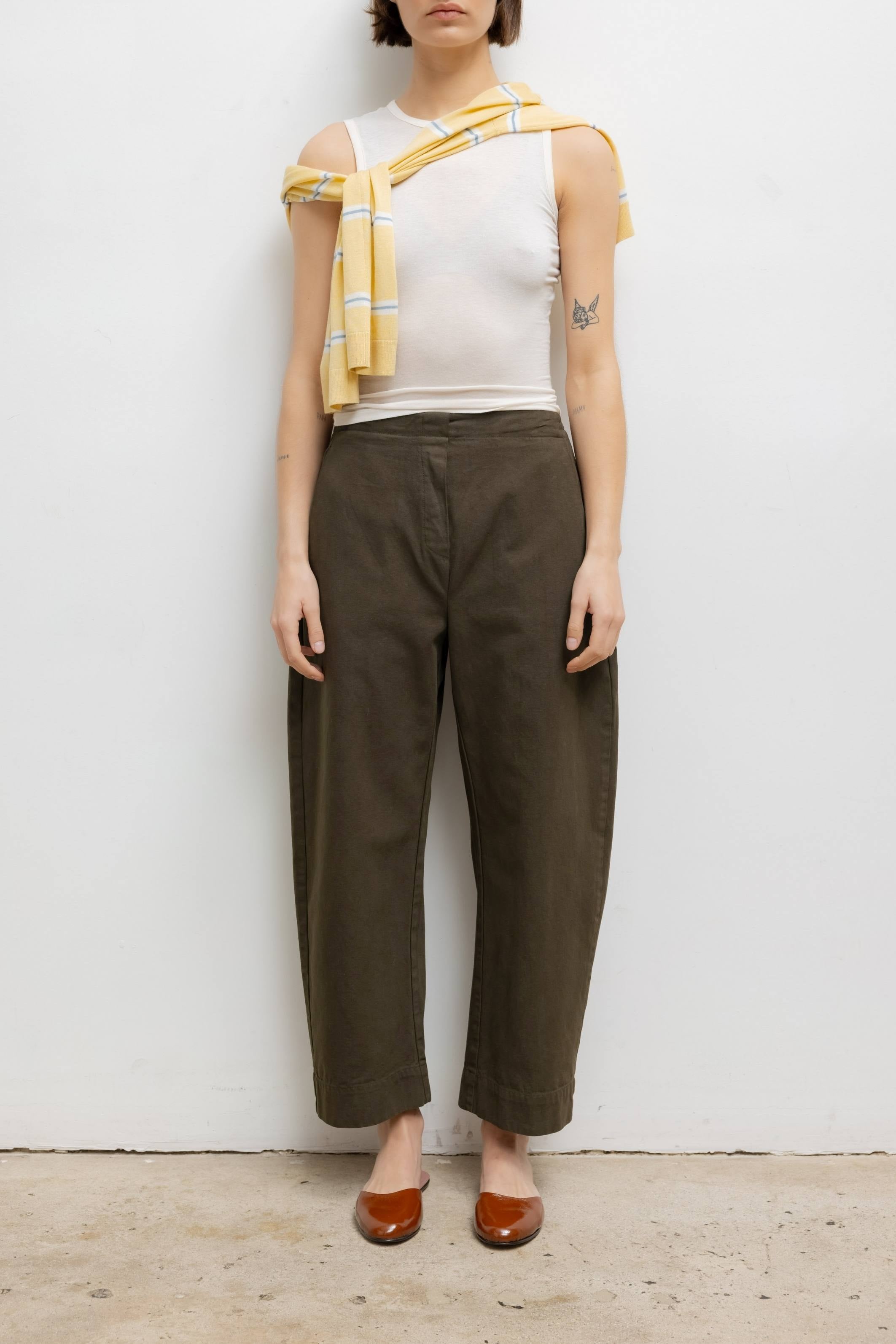 The Chloe barrel pants - Bessette