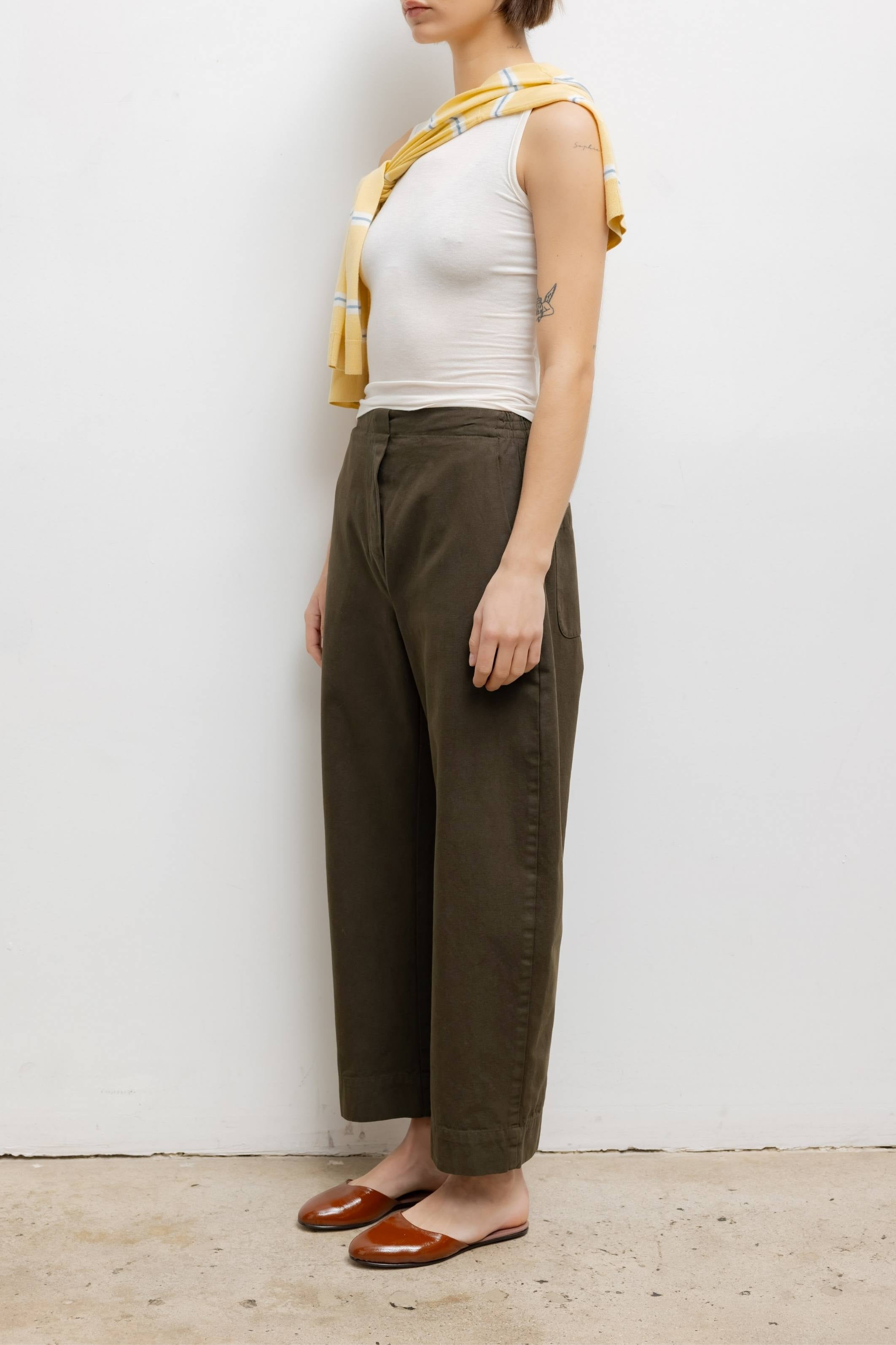 The Chloe barrel pants - Bessette