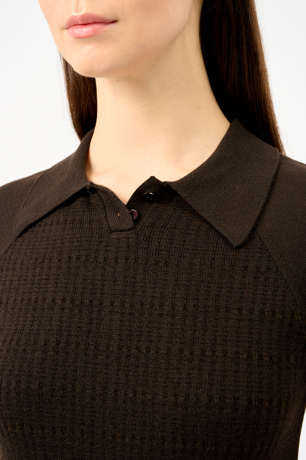 Топ "Винни" коричневого цвета