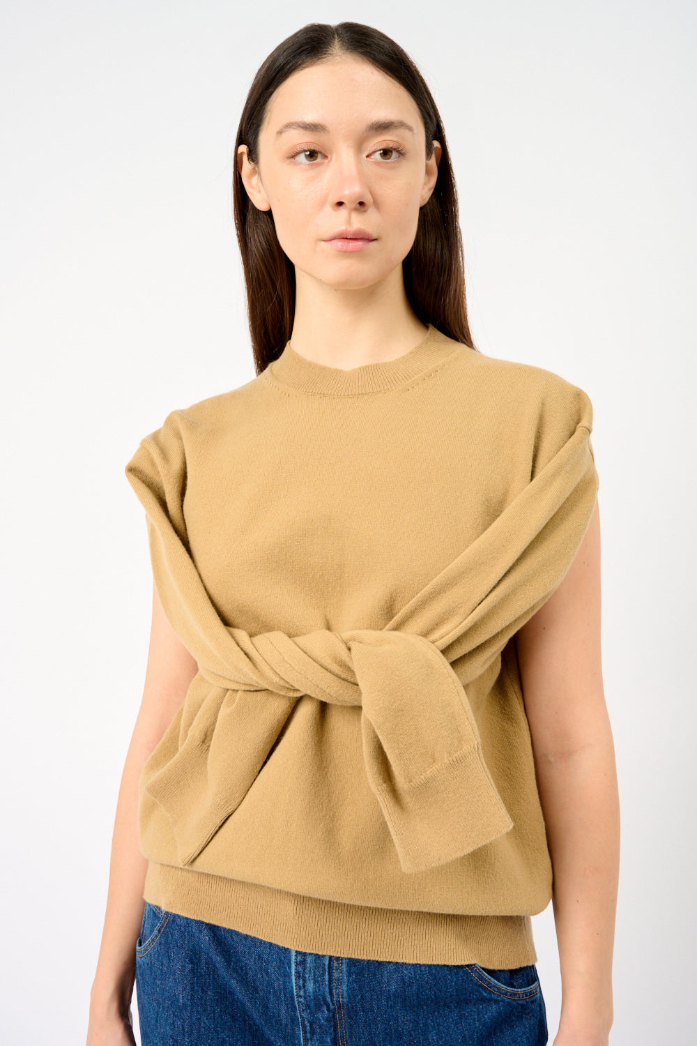 Róhe 開臂孔針織衫