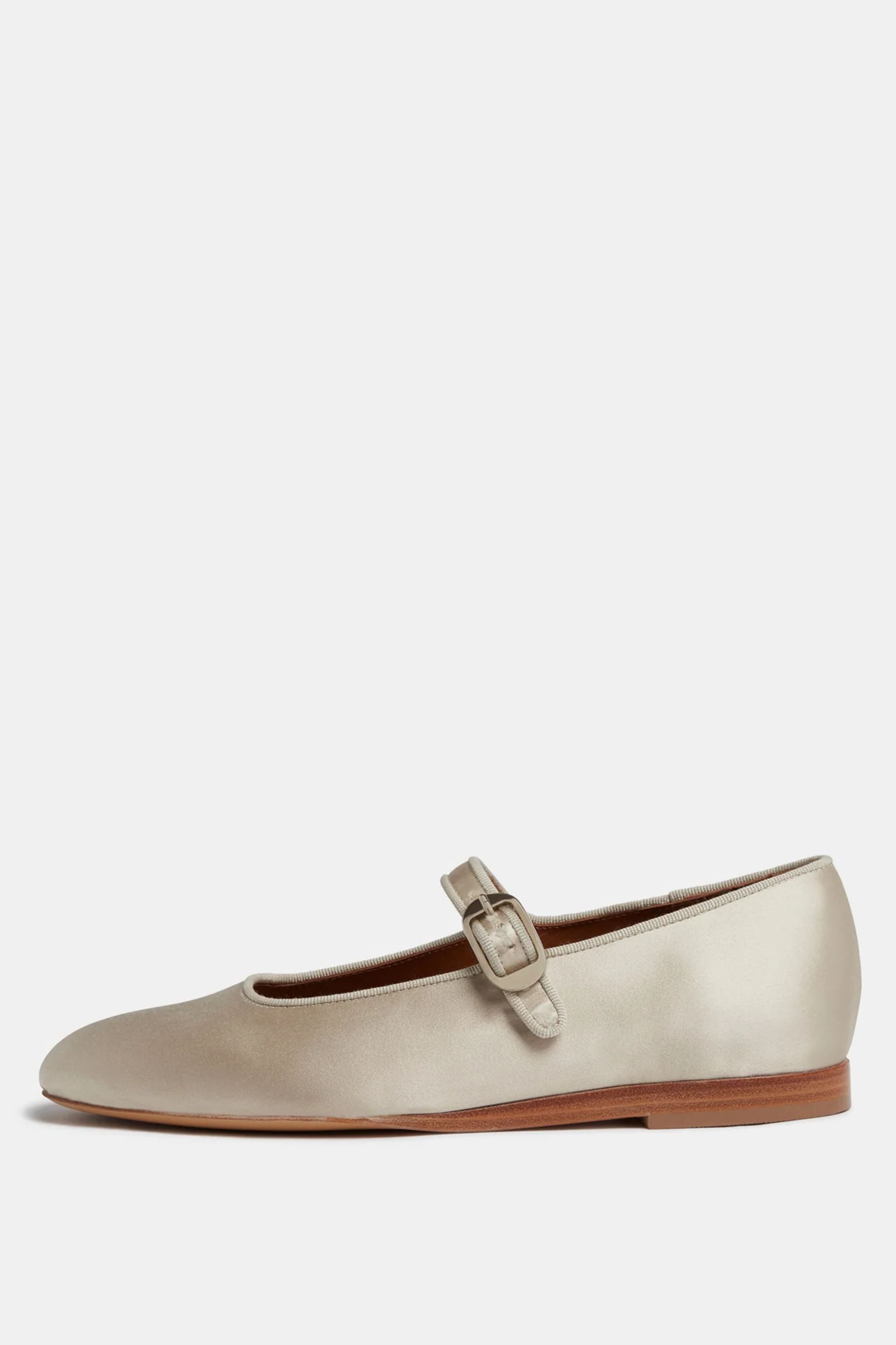 Le Monde Béryl Satin Mary-Jane Ballet Flat