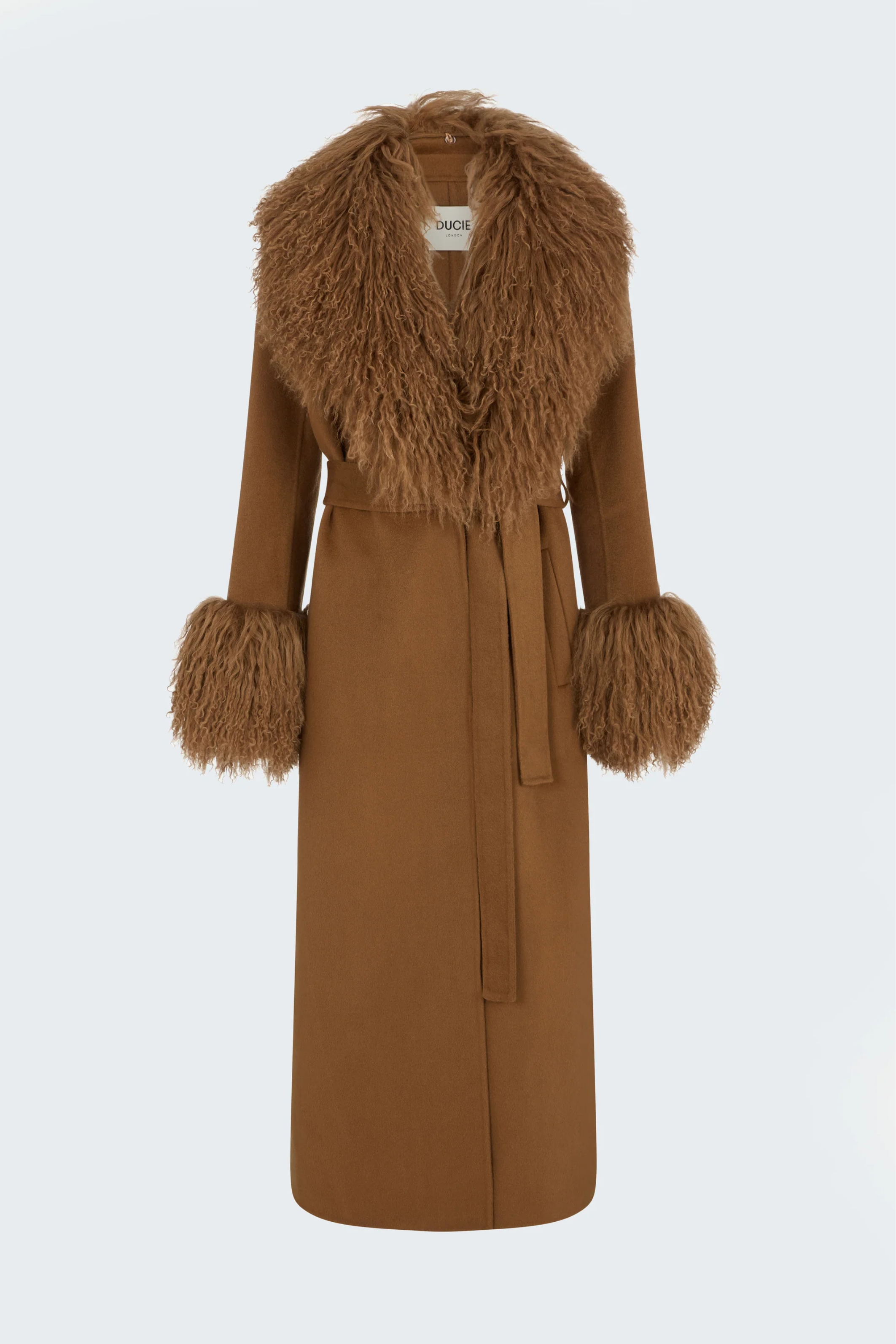 Lily Wool Coat Burnt Sienna