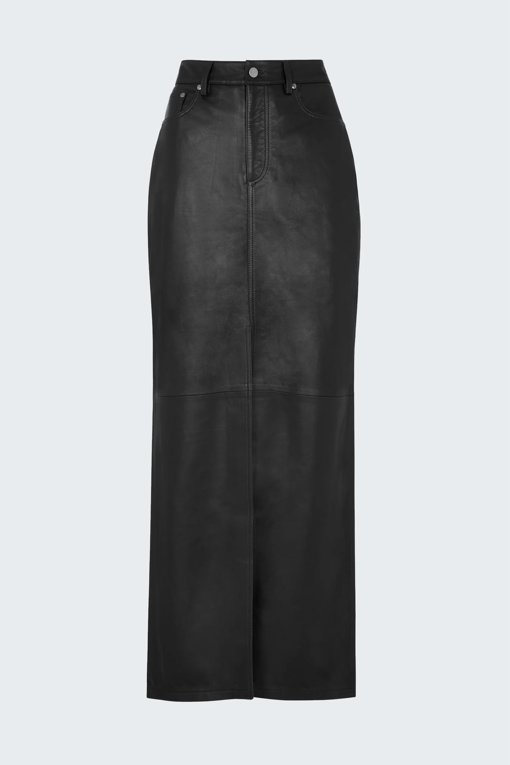 Chicago Leather Skirt Black