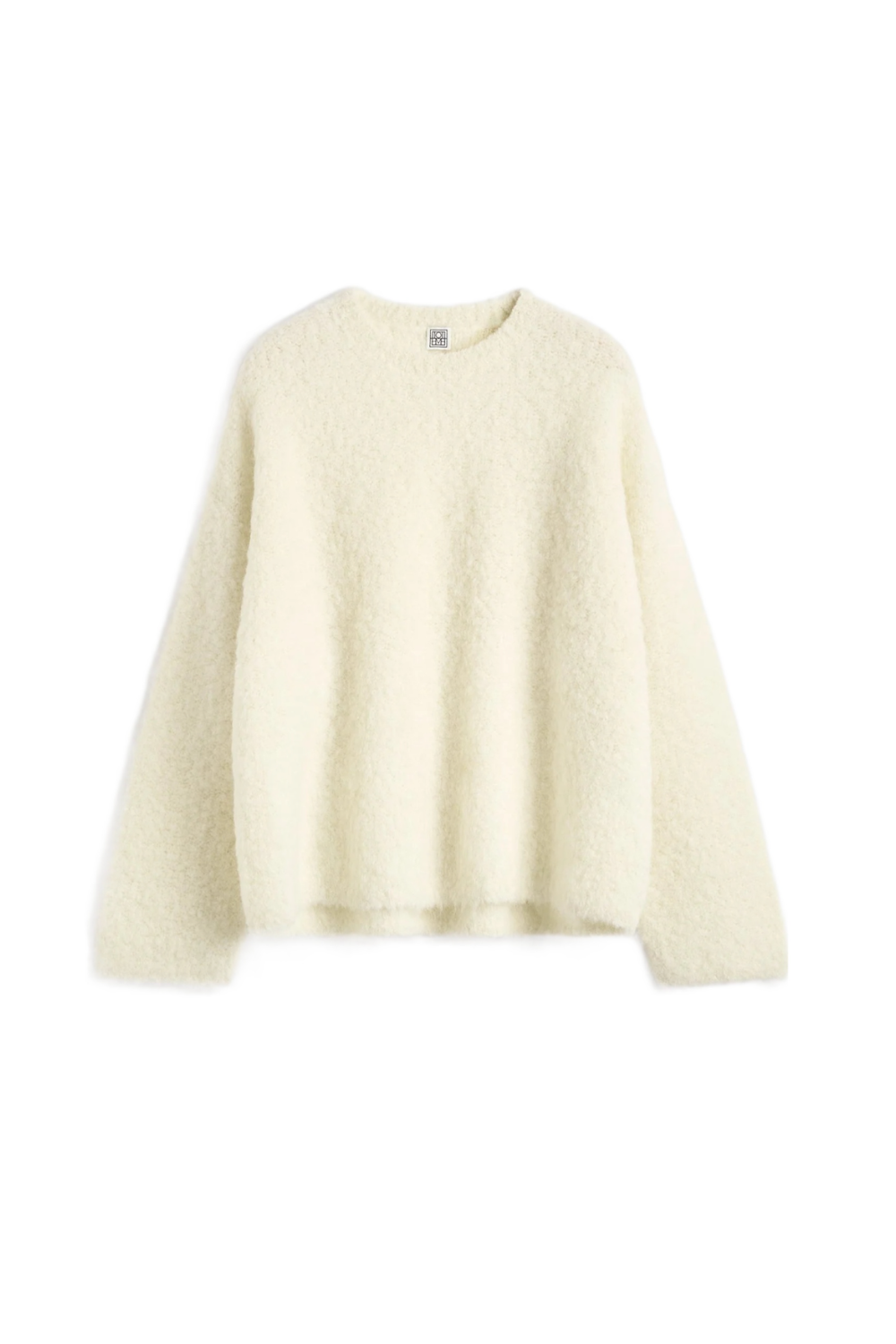 Boxy Boucle Knit