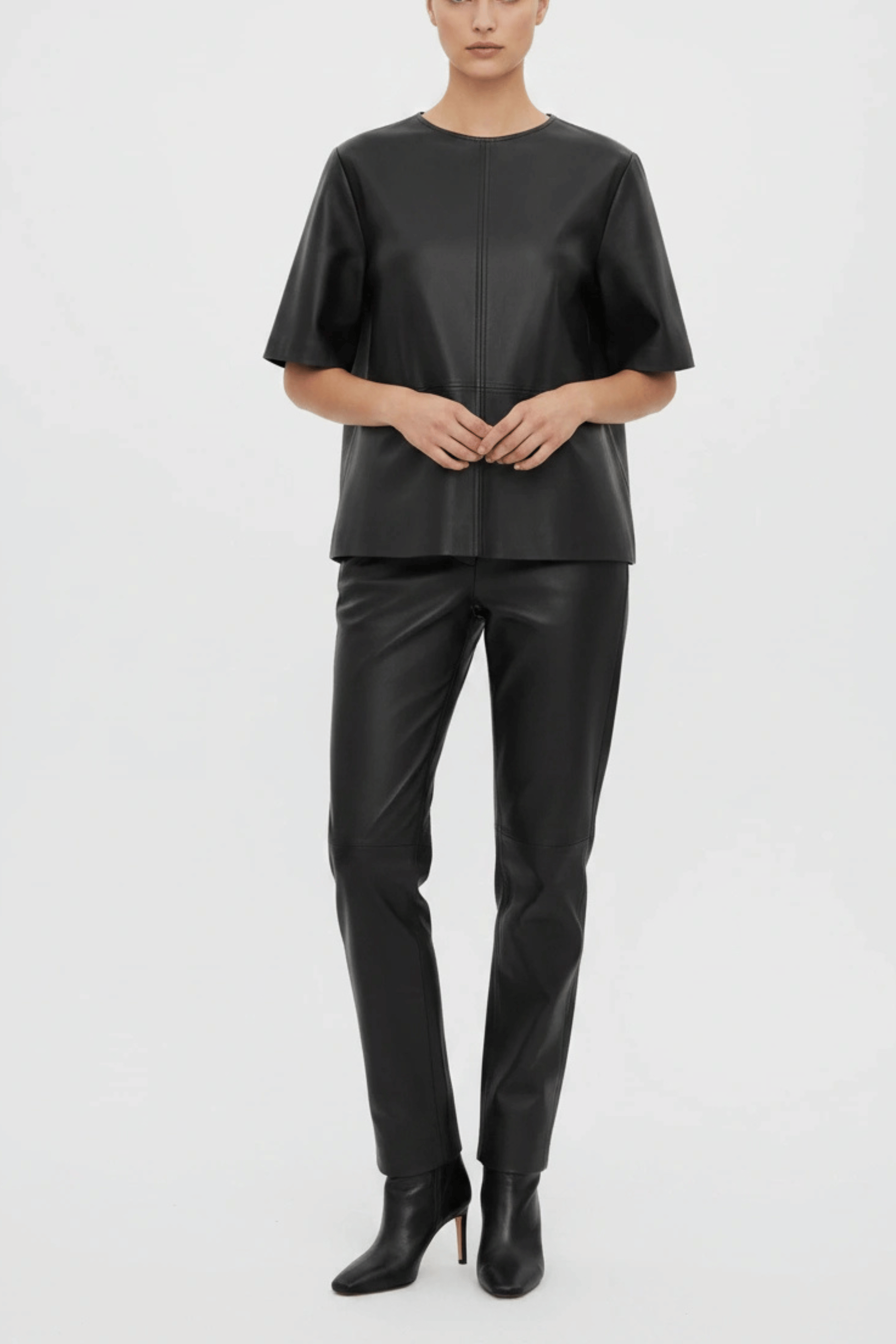 LB Frank Leather T-Shirt