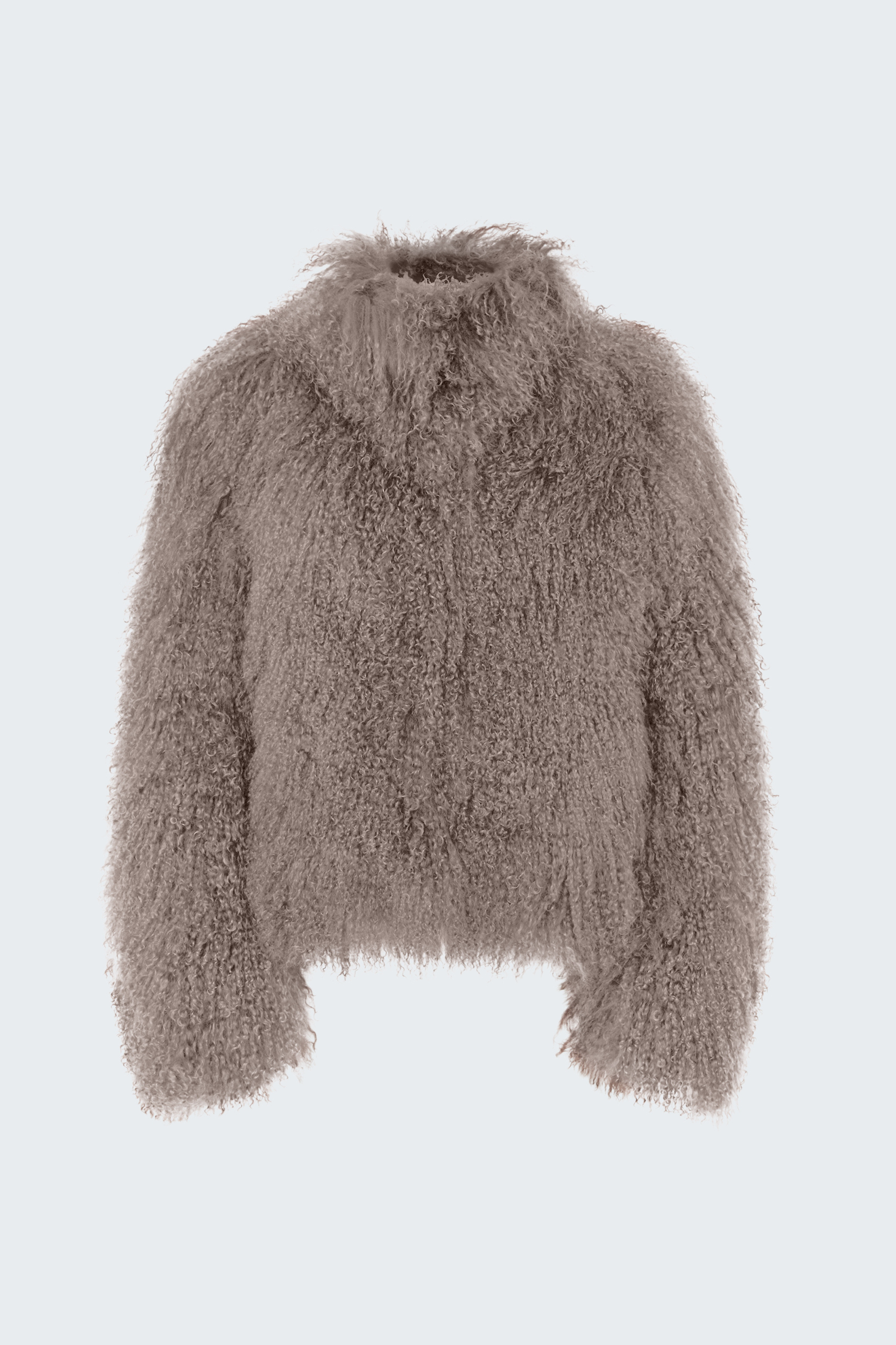 Rochelle Shearling Jacket mushroom