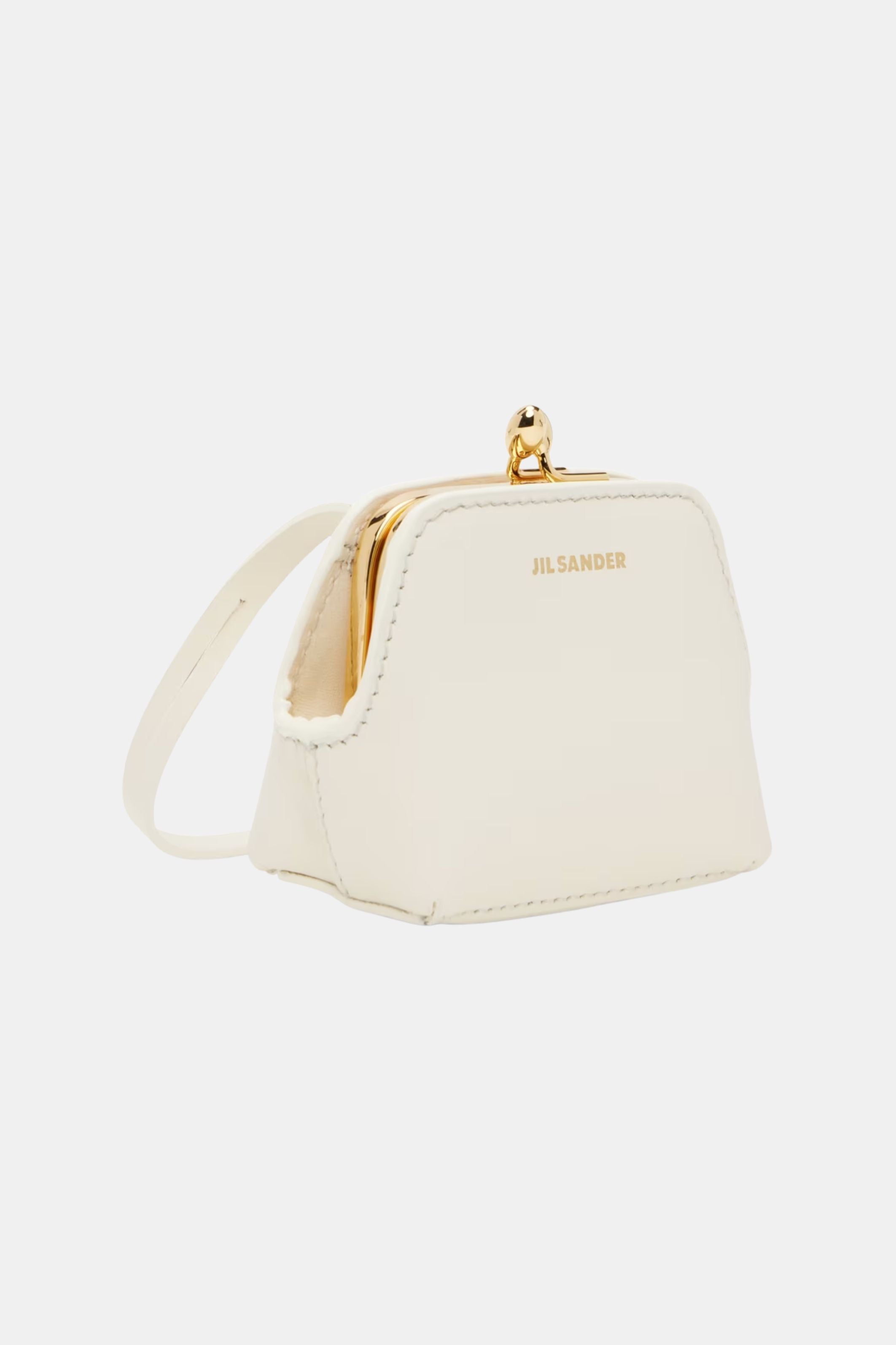 Jil Sander White Goji Pouch