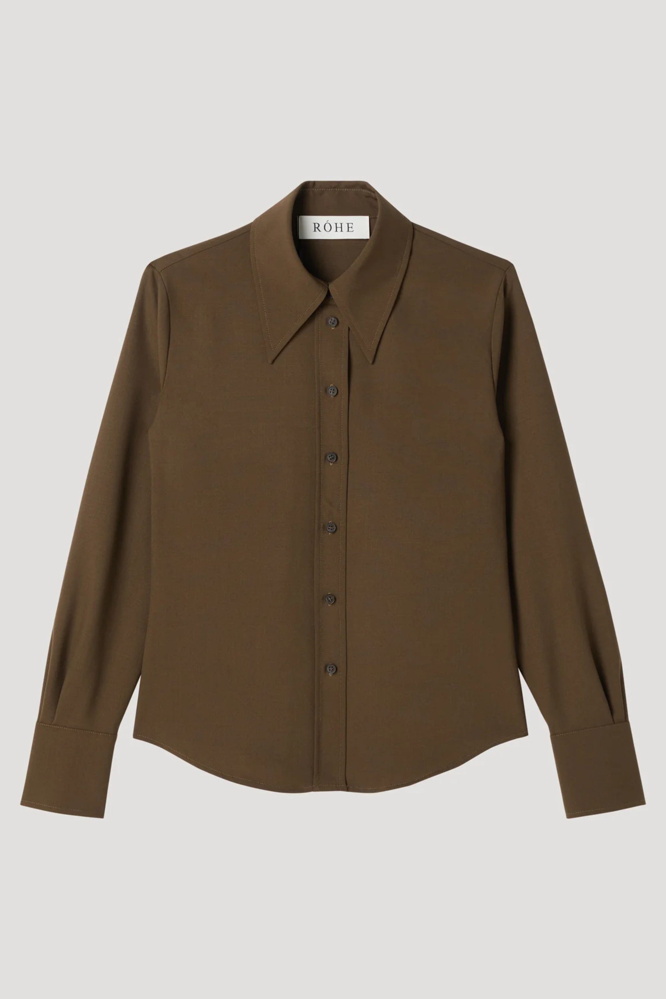 Fitted wool shirt - Bessette