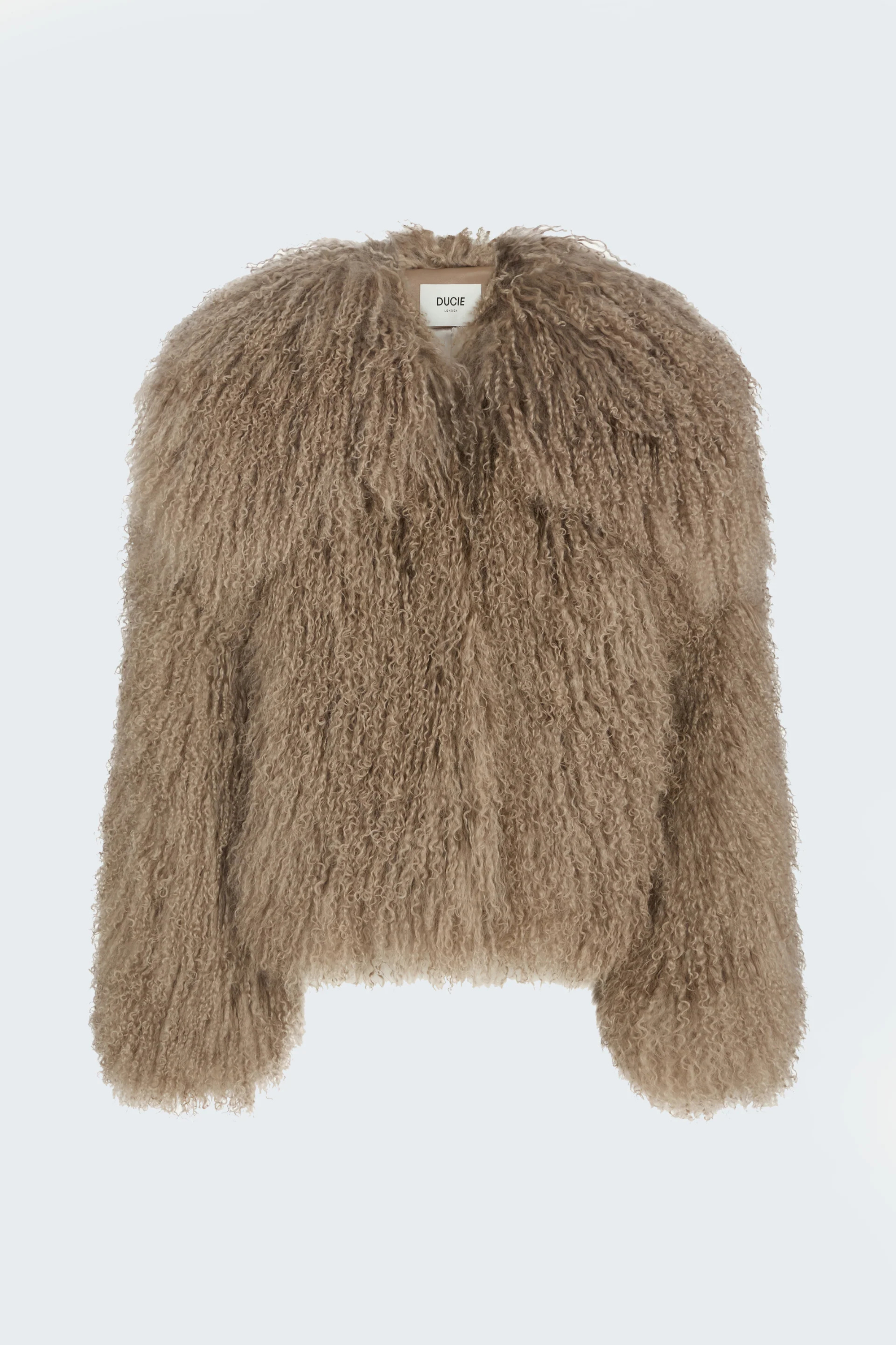 Neve shearling Jacket Mushroom Mist