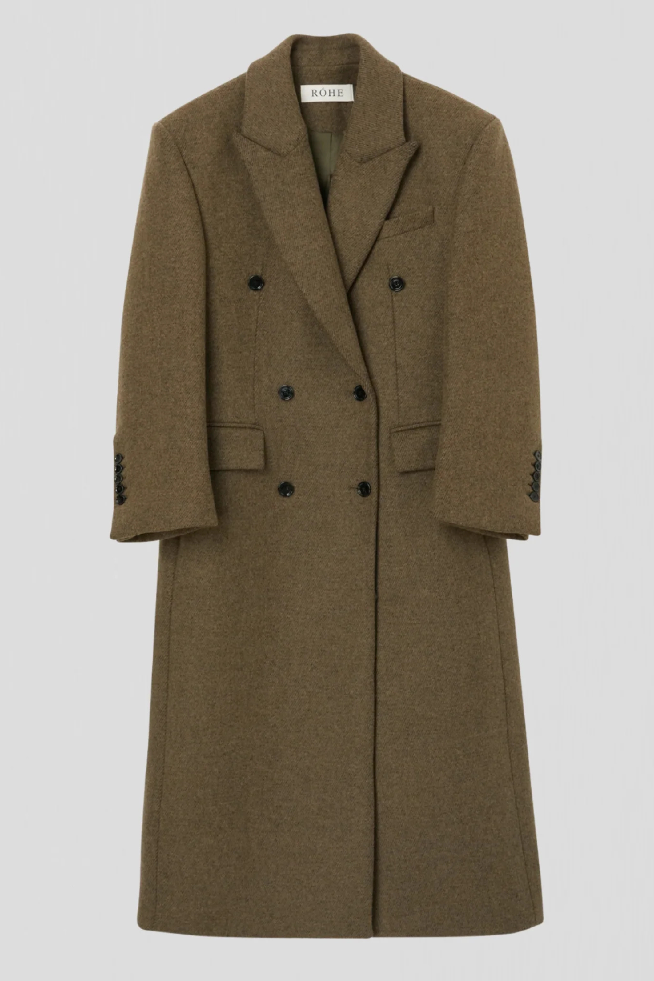 Hourglass Wool Coat - Bessette