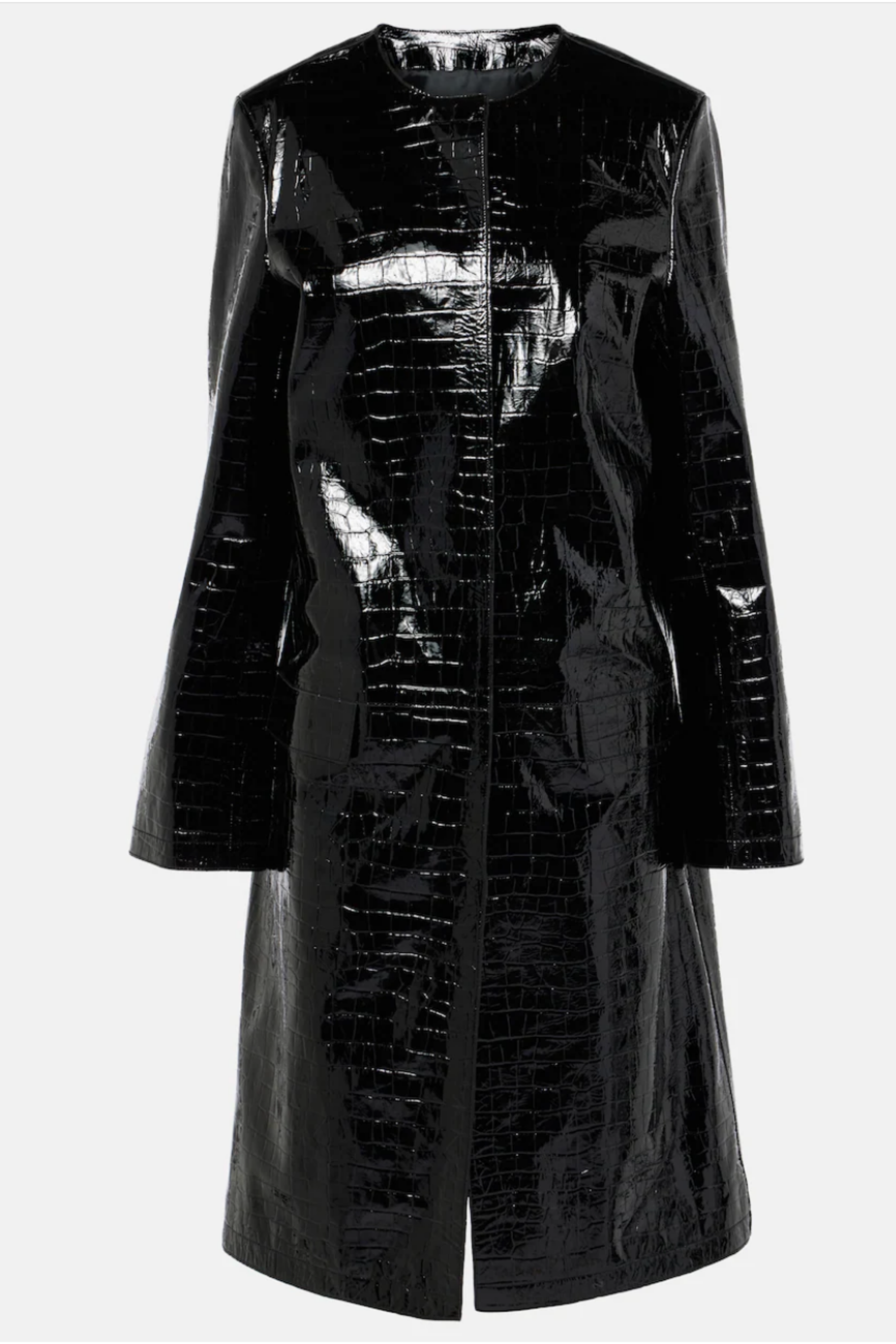 Embossed Croc Jacket