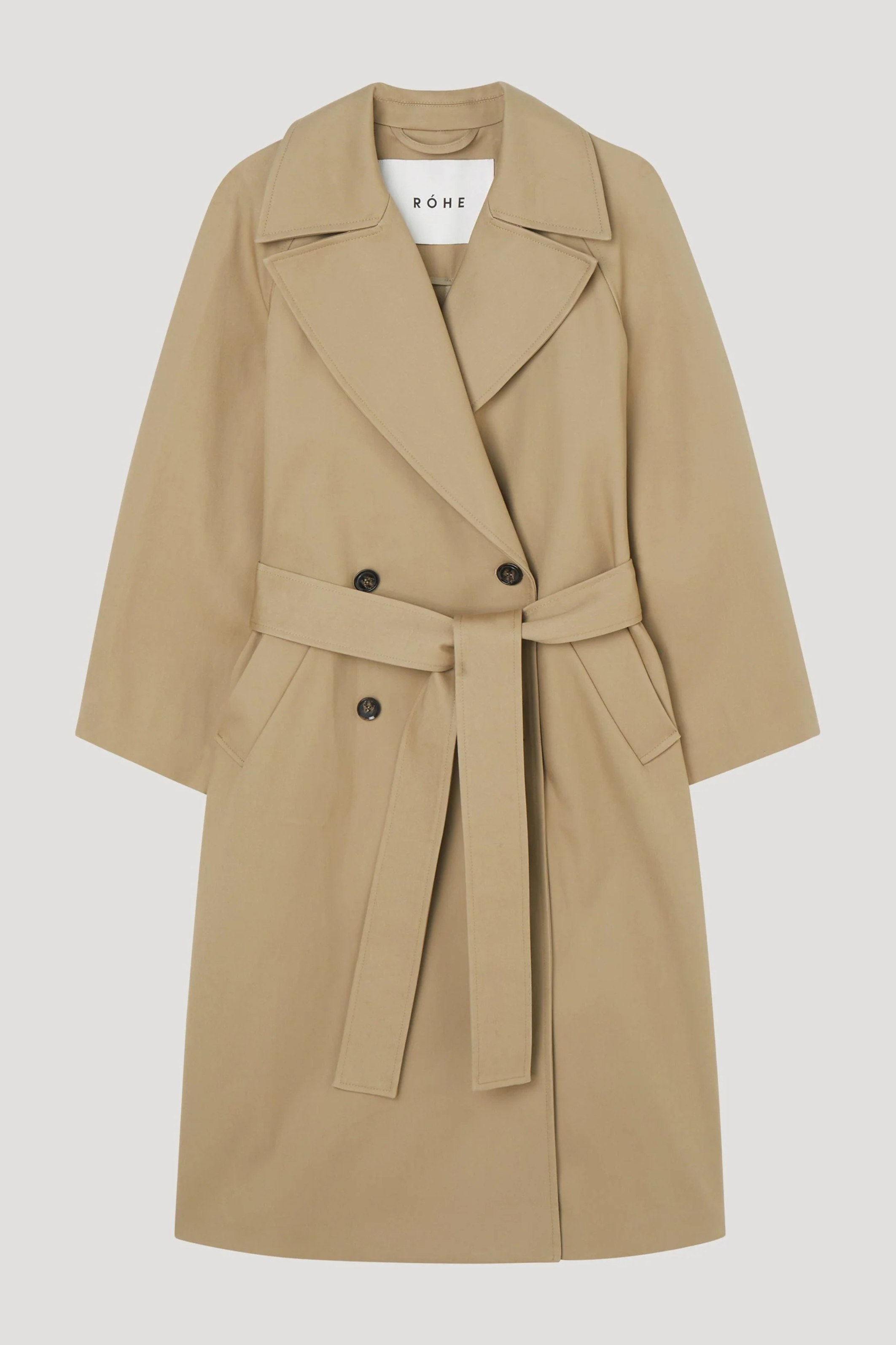 Khaki Classic trench coat - Bessette