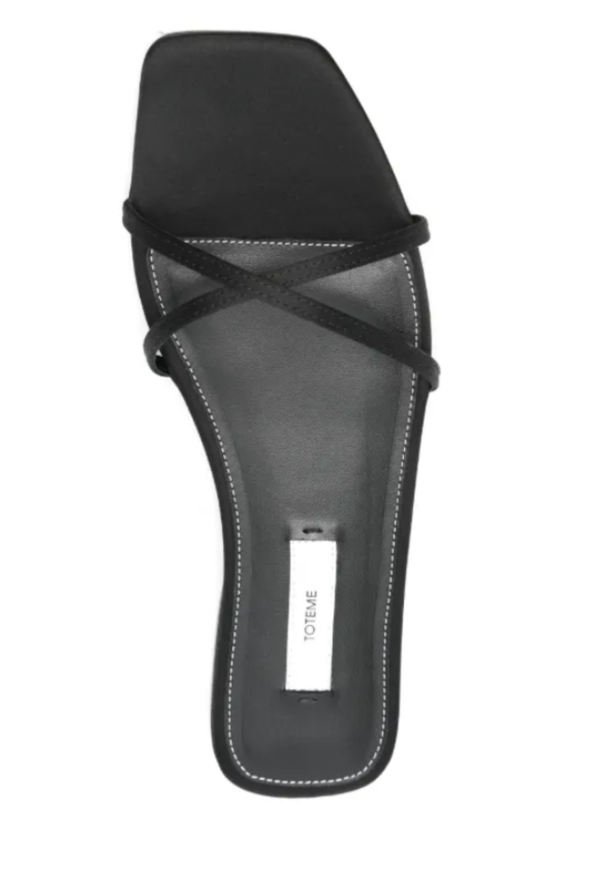 Satin Crossover Sandals