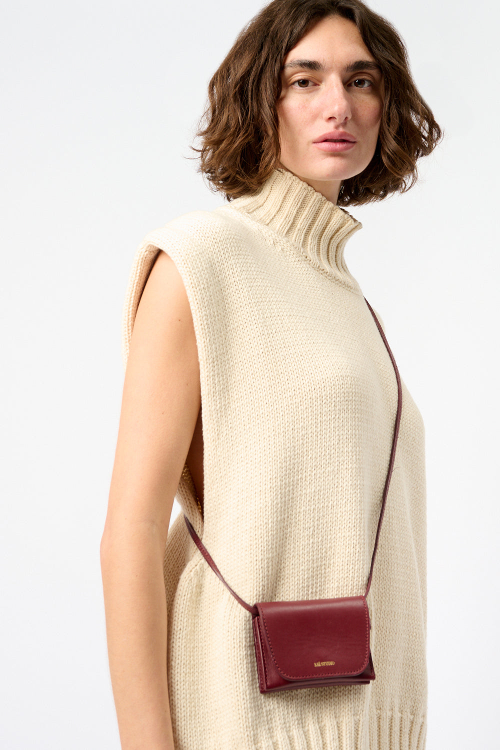 The Stella Wallet Burgundy-Lié Studio-Bessette