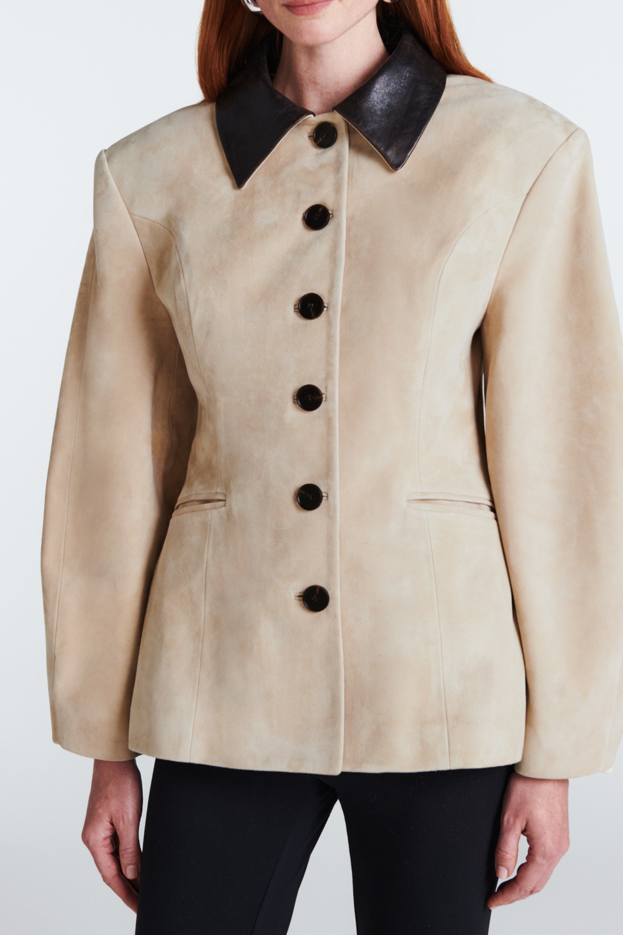 The Gia cream jacket