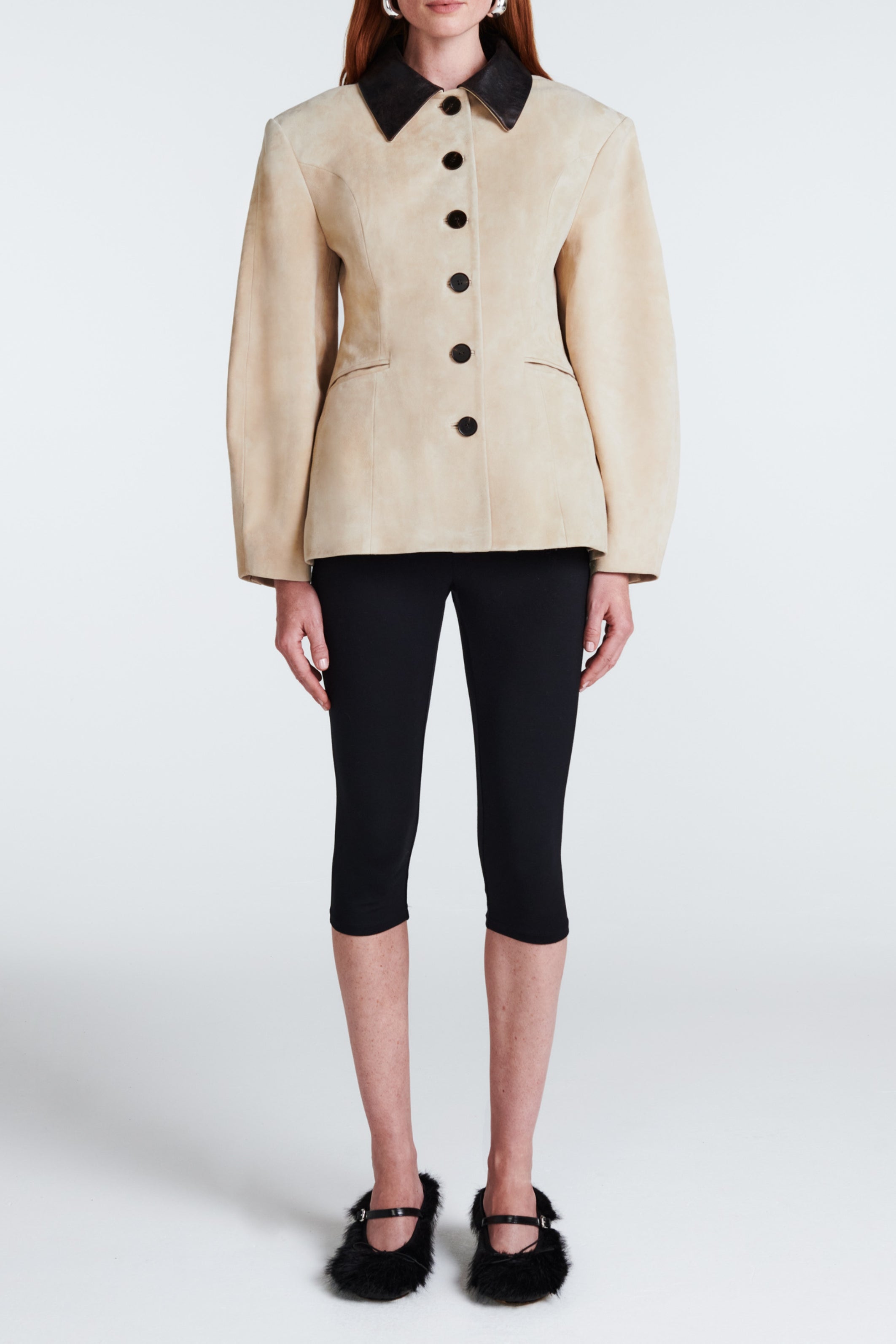 The Gia cream jacket