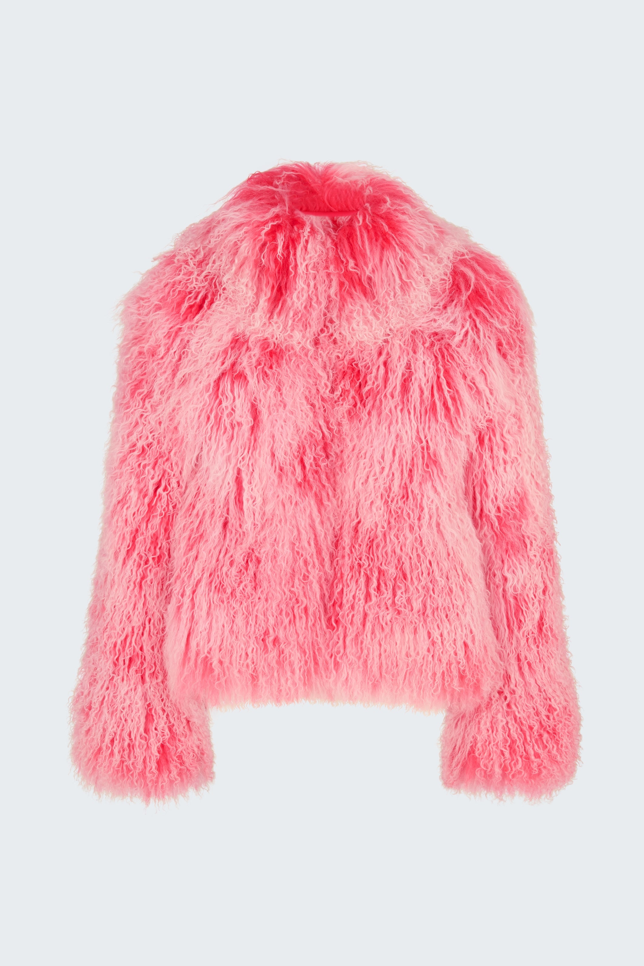 Rochelle Shearling Jacket Coral Pink