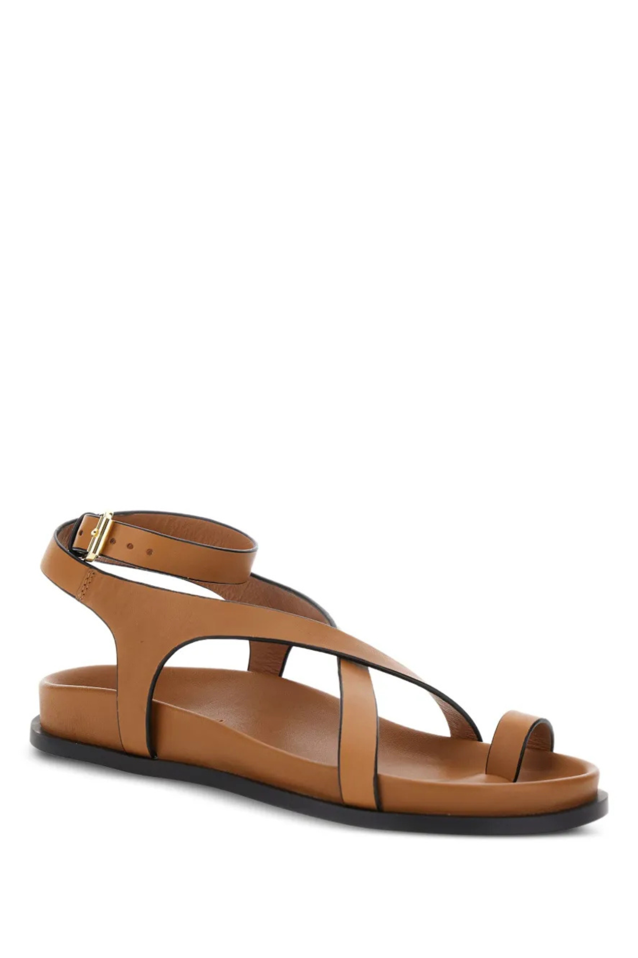 Jalen Slim Leather Sandals - Bessette