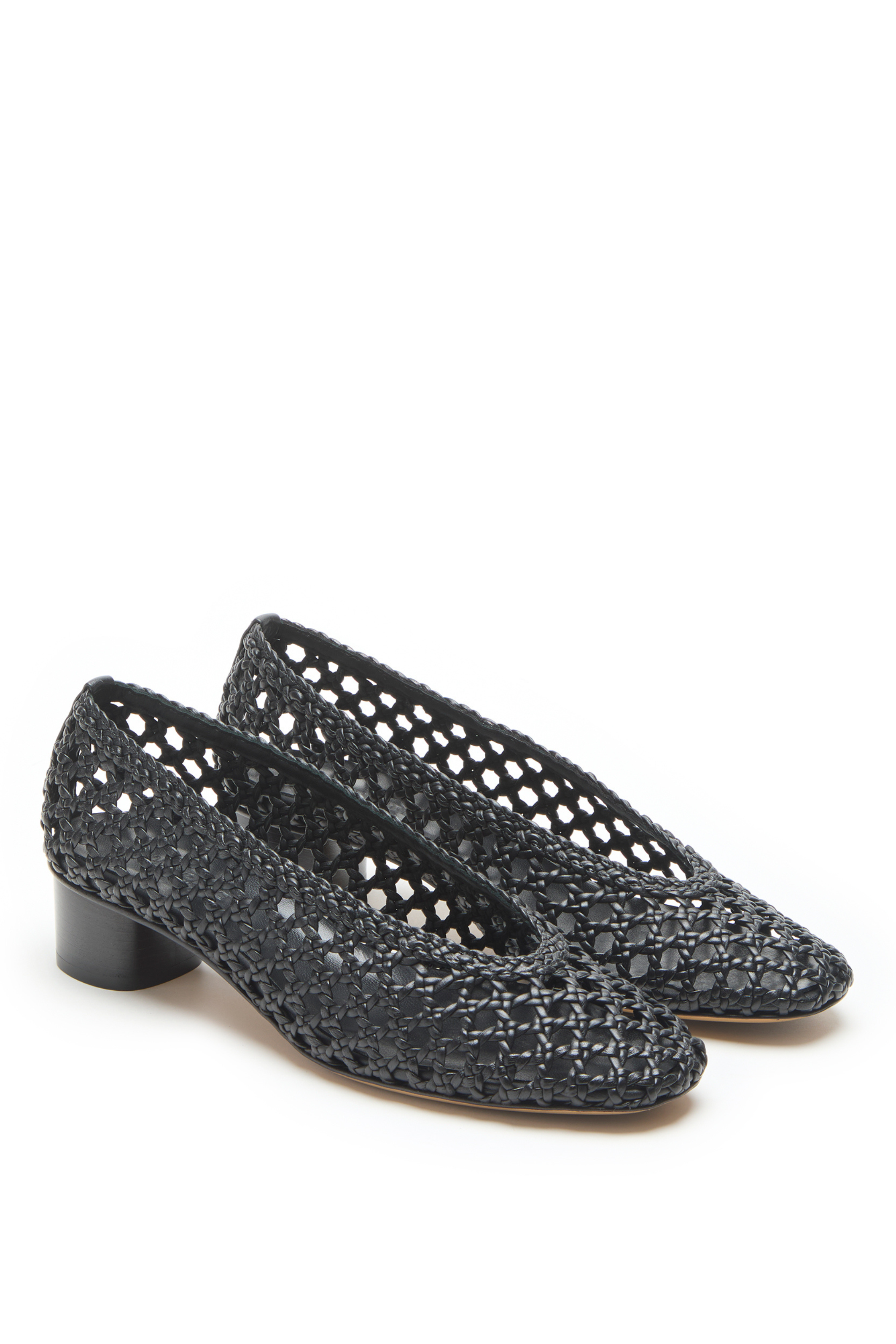 Black Woven Pump-Le Monde Beryl-Bessette