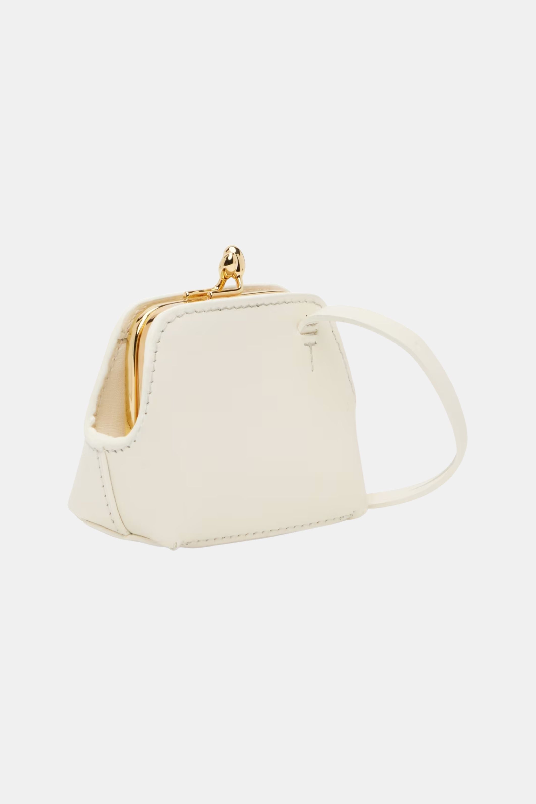 Jil Sander White Goji Pouch - Bessette