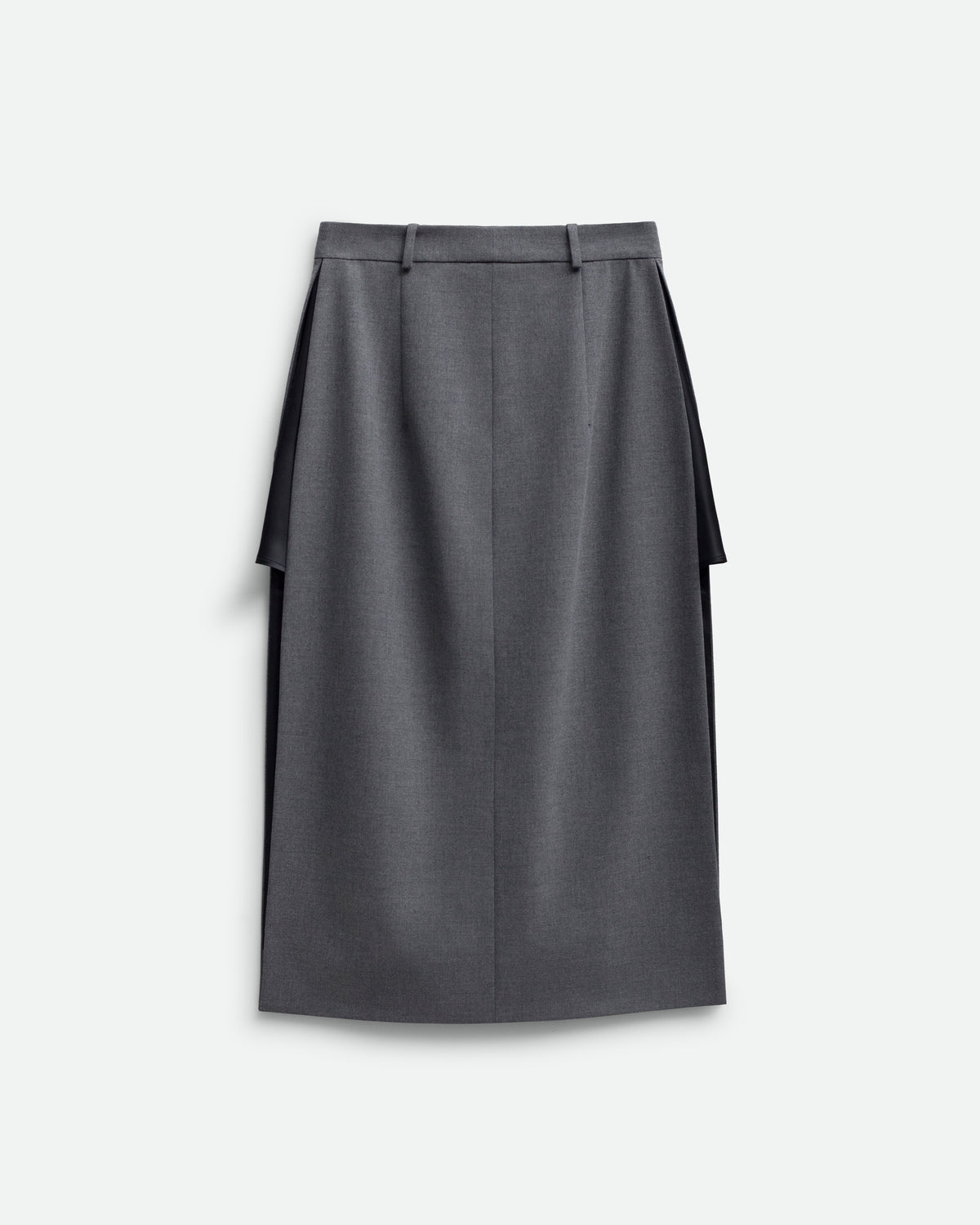 SKIRT WITH SLITS (grey) - Bessette