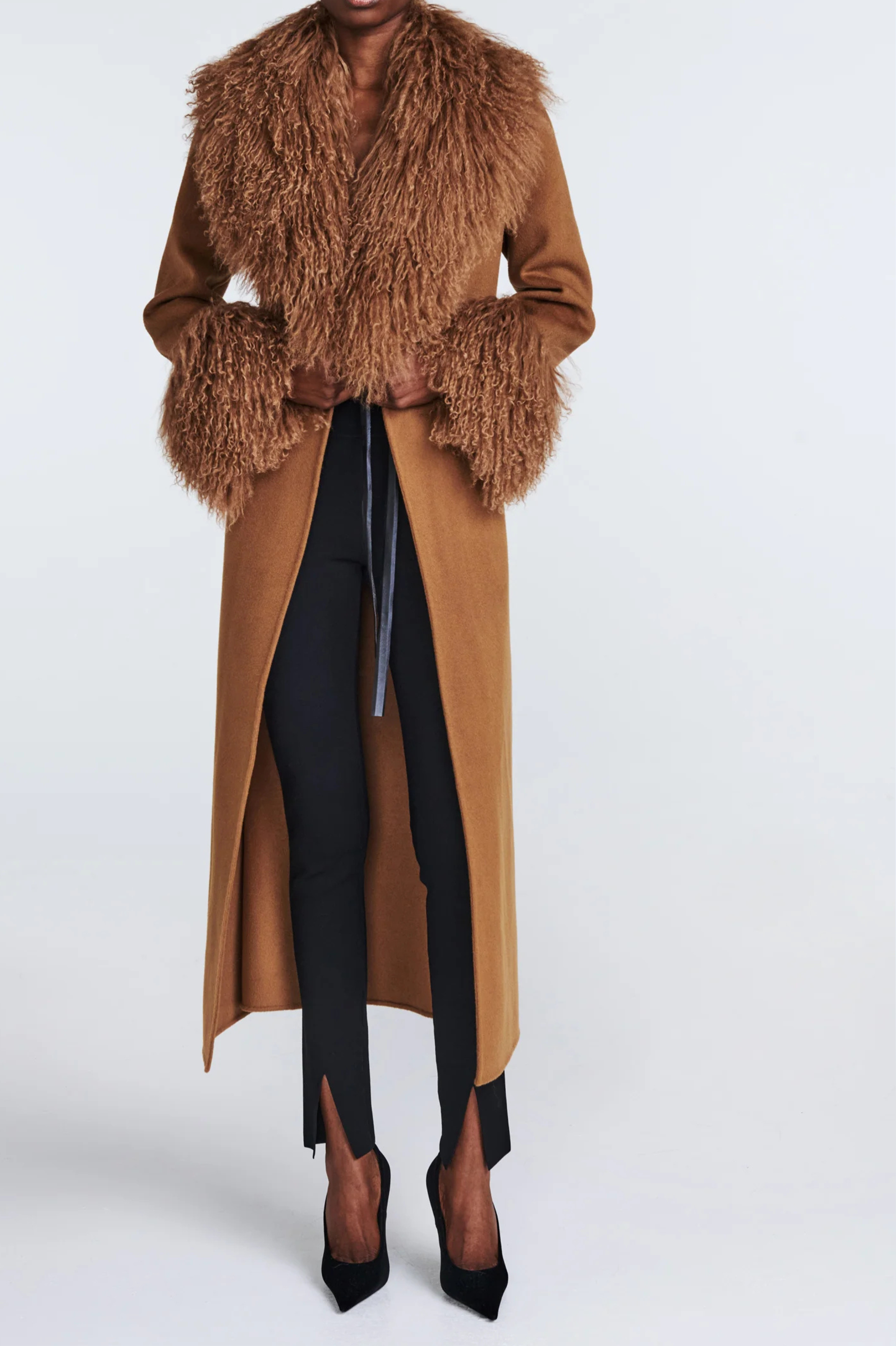 Lily Wool Coat Burnt Sienna
