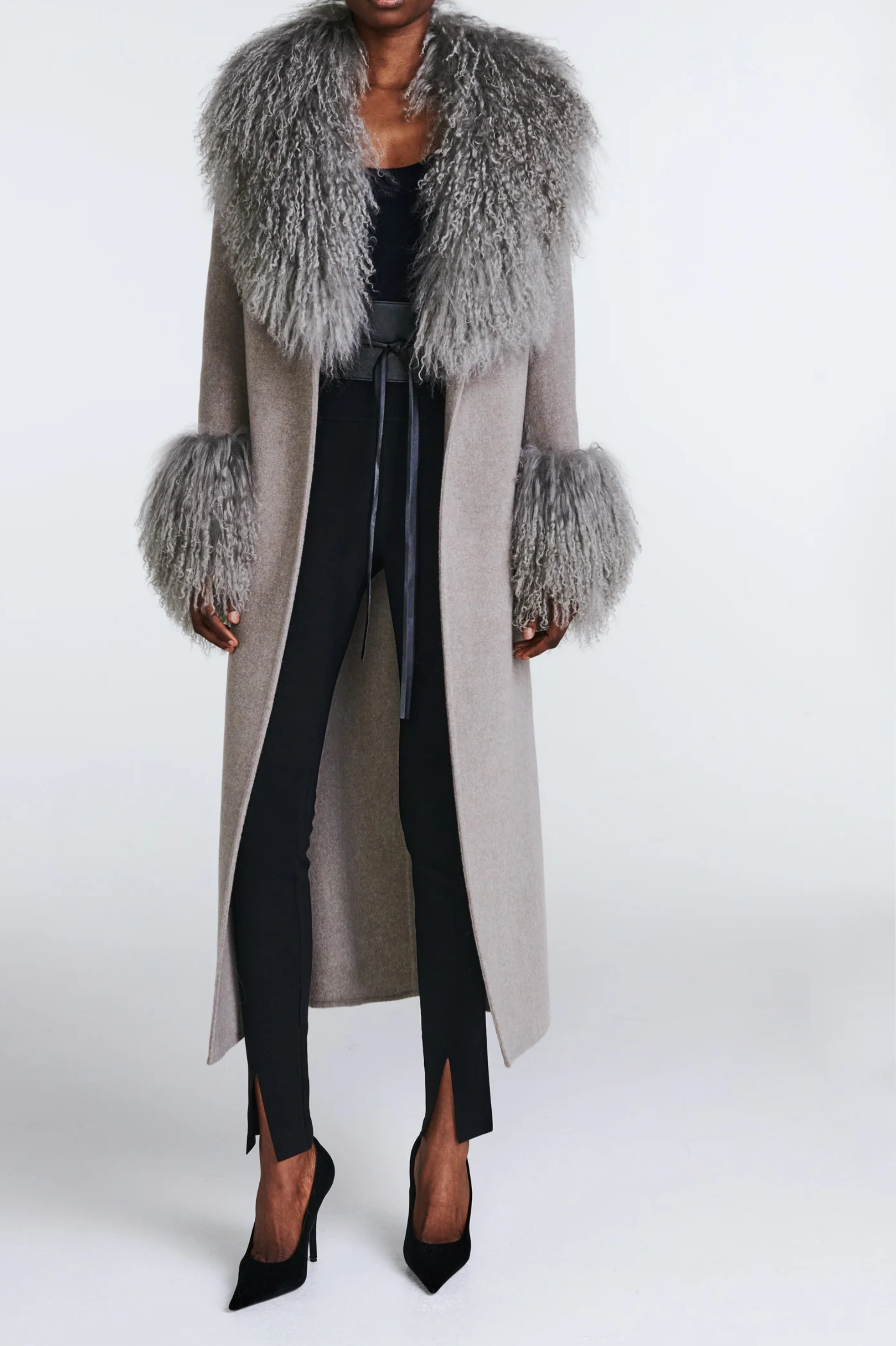 Lily Wool Coat Sterling