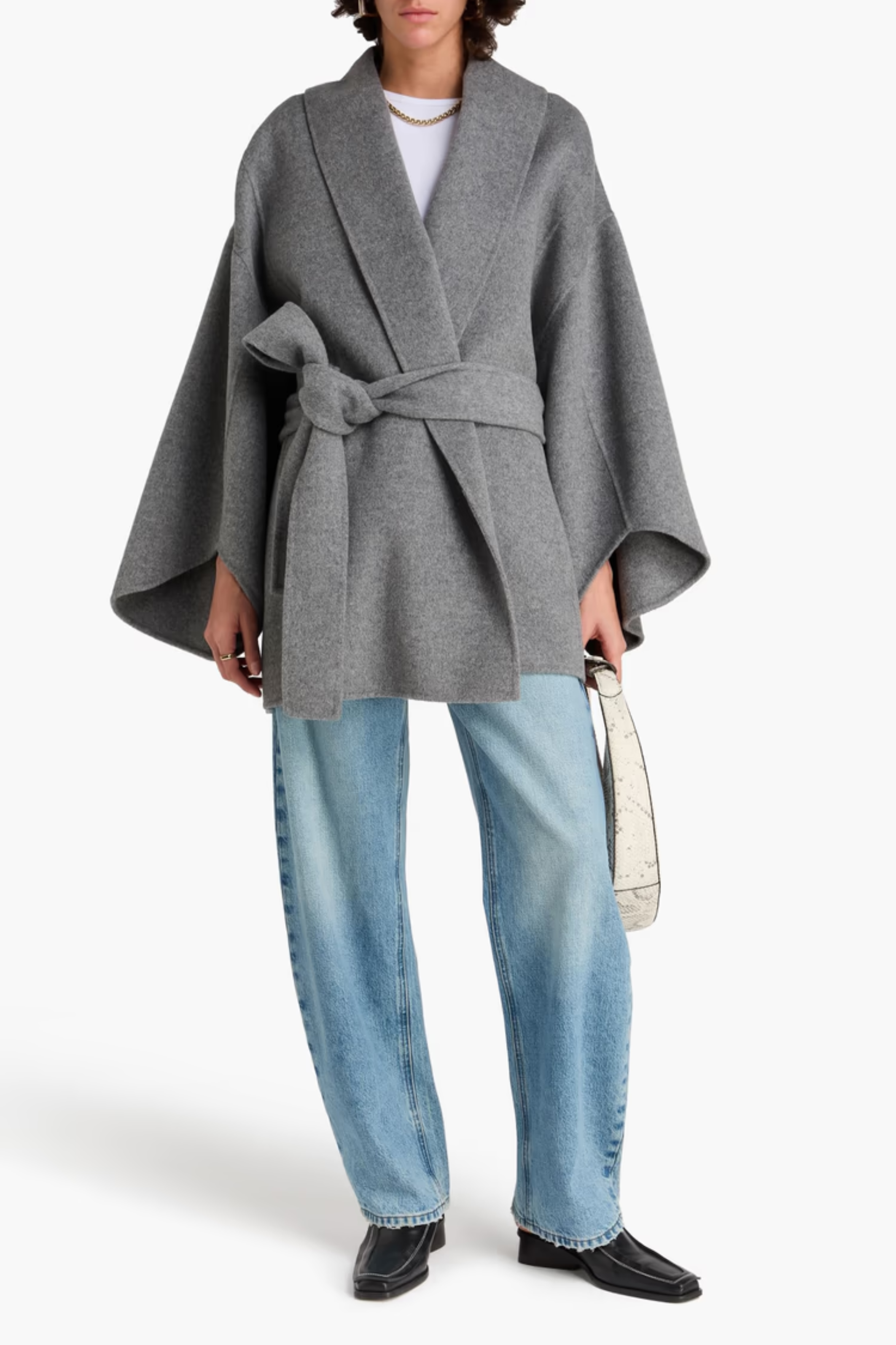 Margith Brushed Wool-Felt Coat-By Malene Birger-Bessette