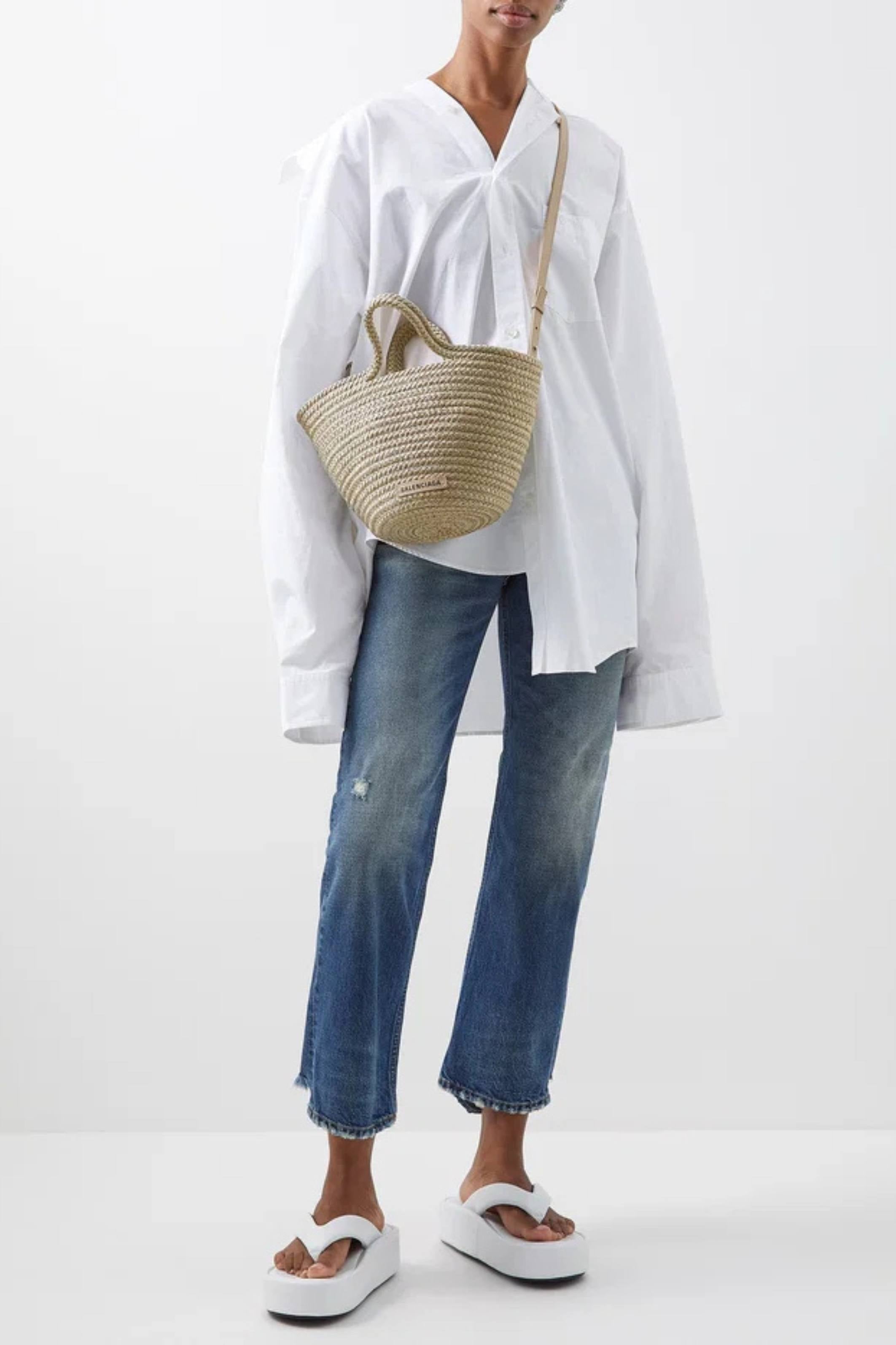 Ibiza Medium Basket Tote