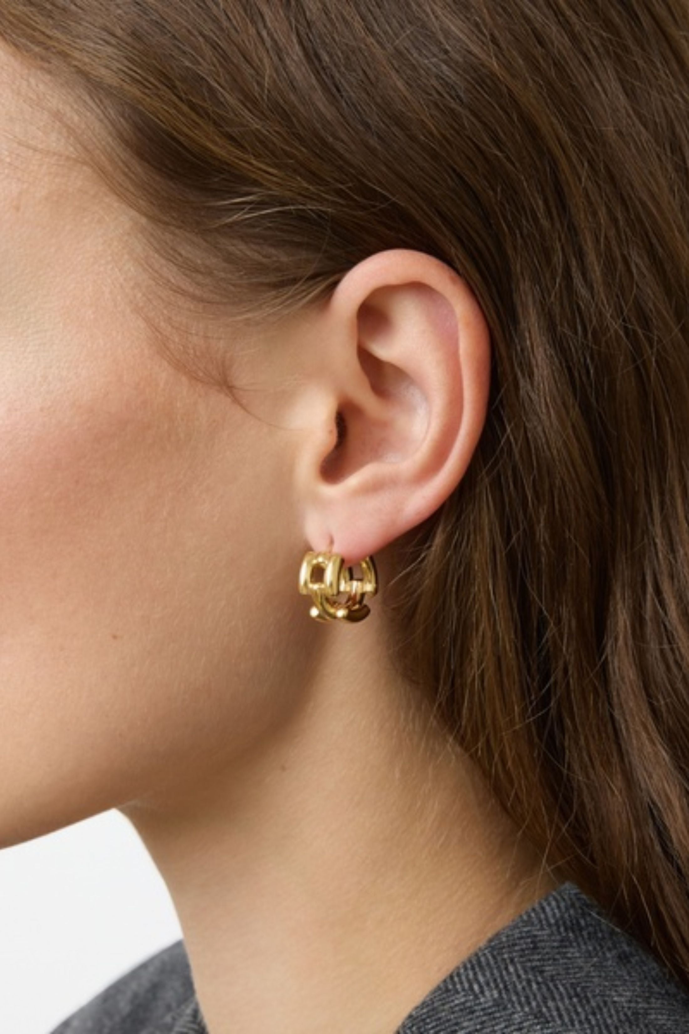Lié Studio The Johanna Earrings Gold