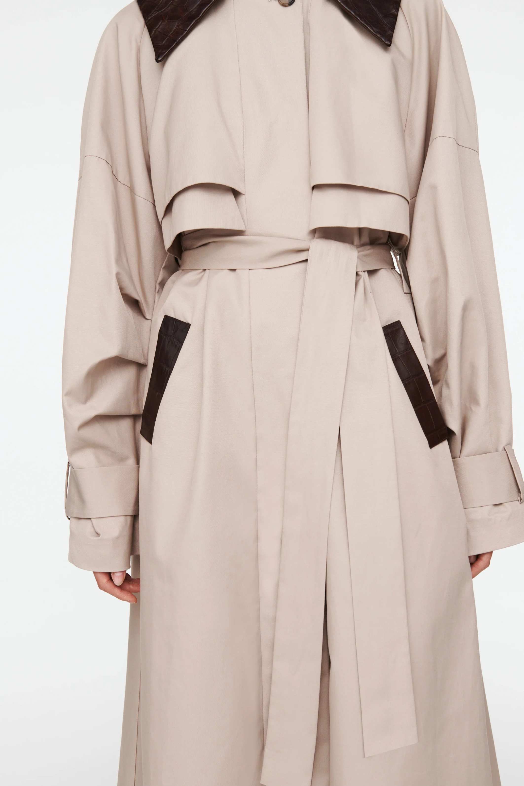 Juliet Canavas Trench Beige