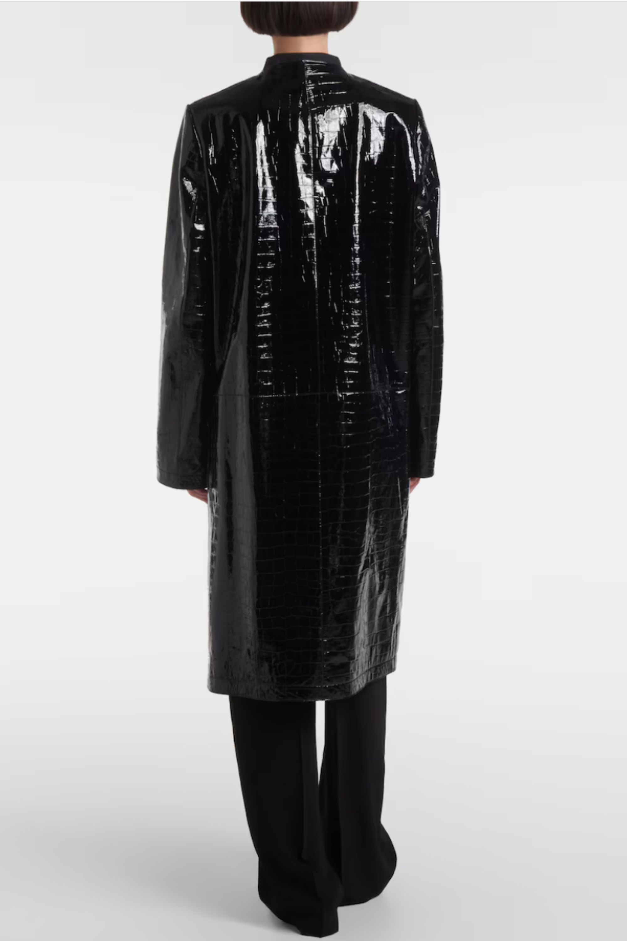 Embossed Croc Jacket