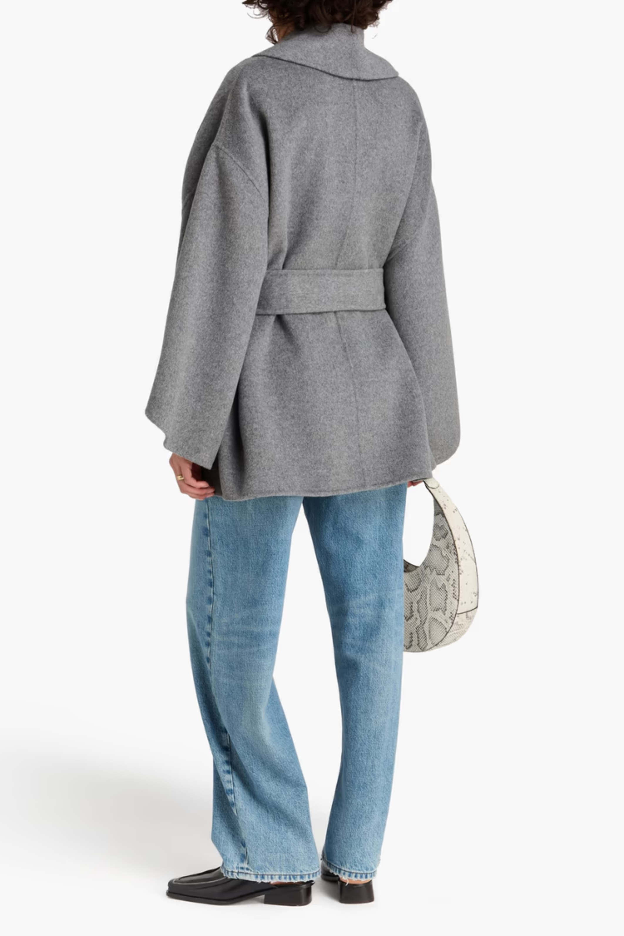 Margith Brushed Wool-Felt Coat-By Malene Birger-Bessette