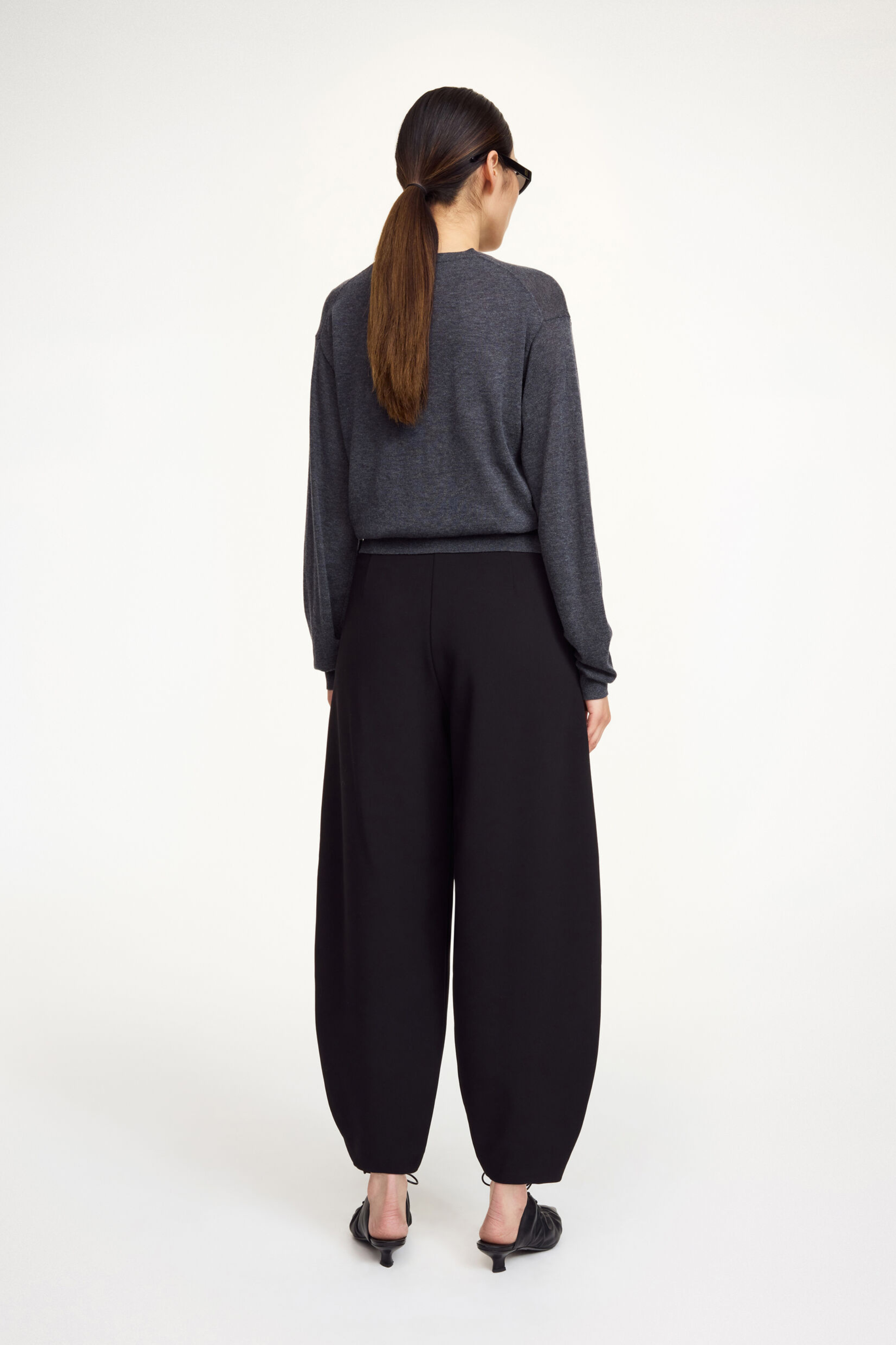 Carlien Wool Trousers-By Malene Birger-Bessette